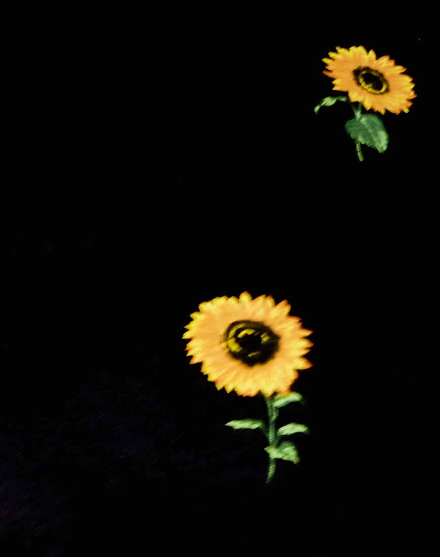 Tasya Top in Ditsy Sunflower - Image 5