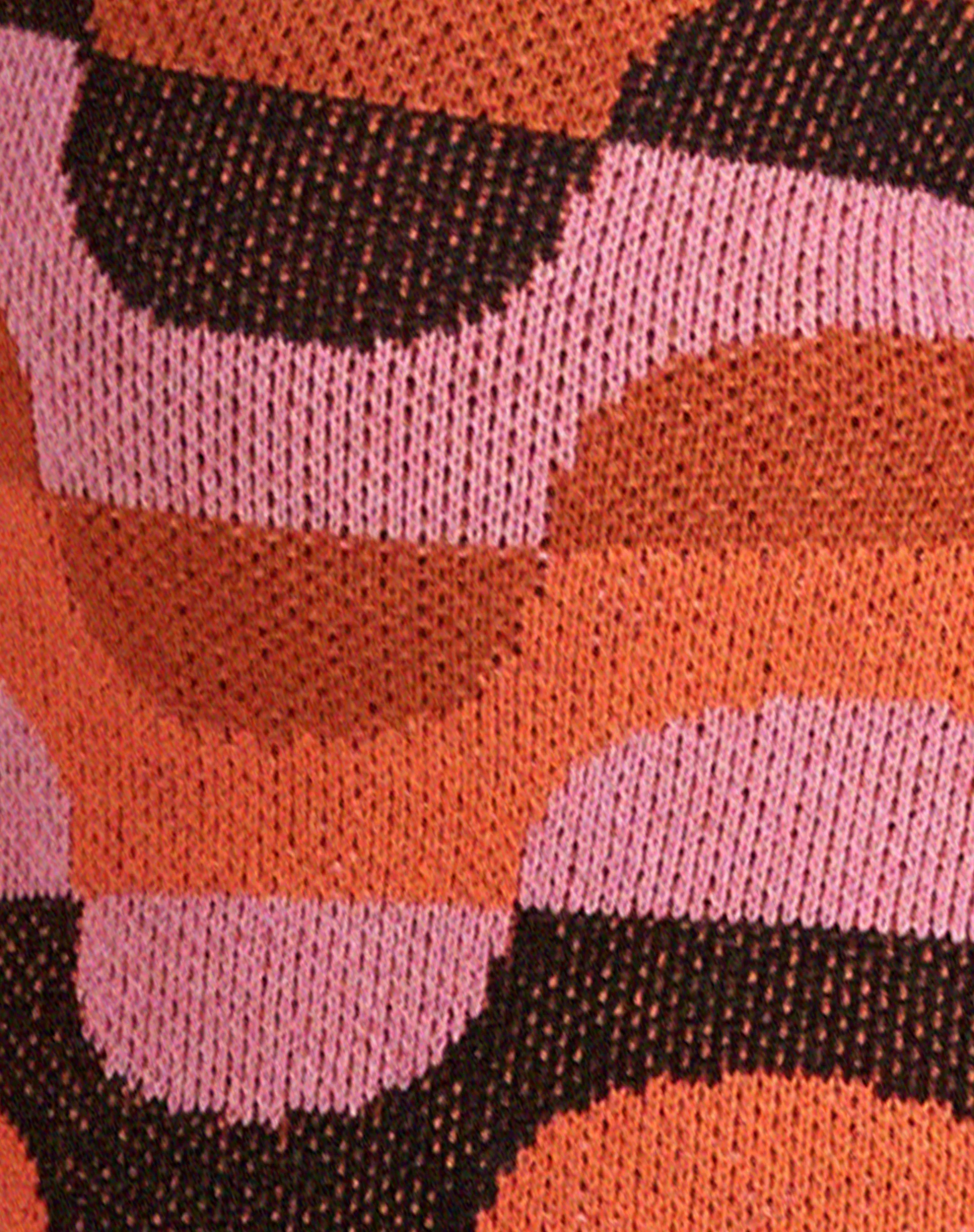 Tavi Crop Top in Abstract Art Pink - Image 5
