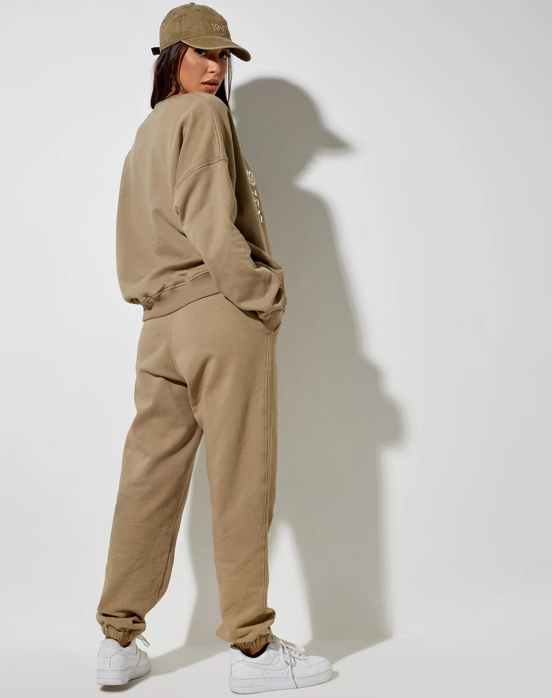 Ted Sweatshirt in Eucalyptus 'Angel Energy' Embro - Image 4