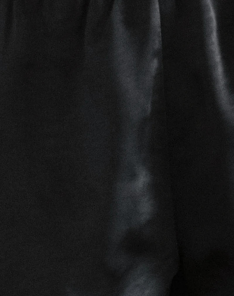 Tega Shorts In Black with Black Lace - Image 6