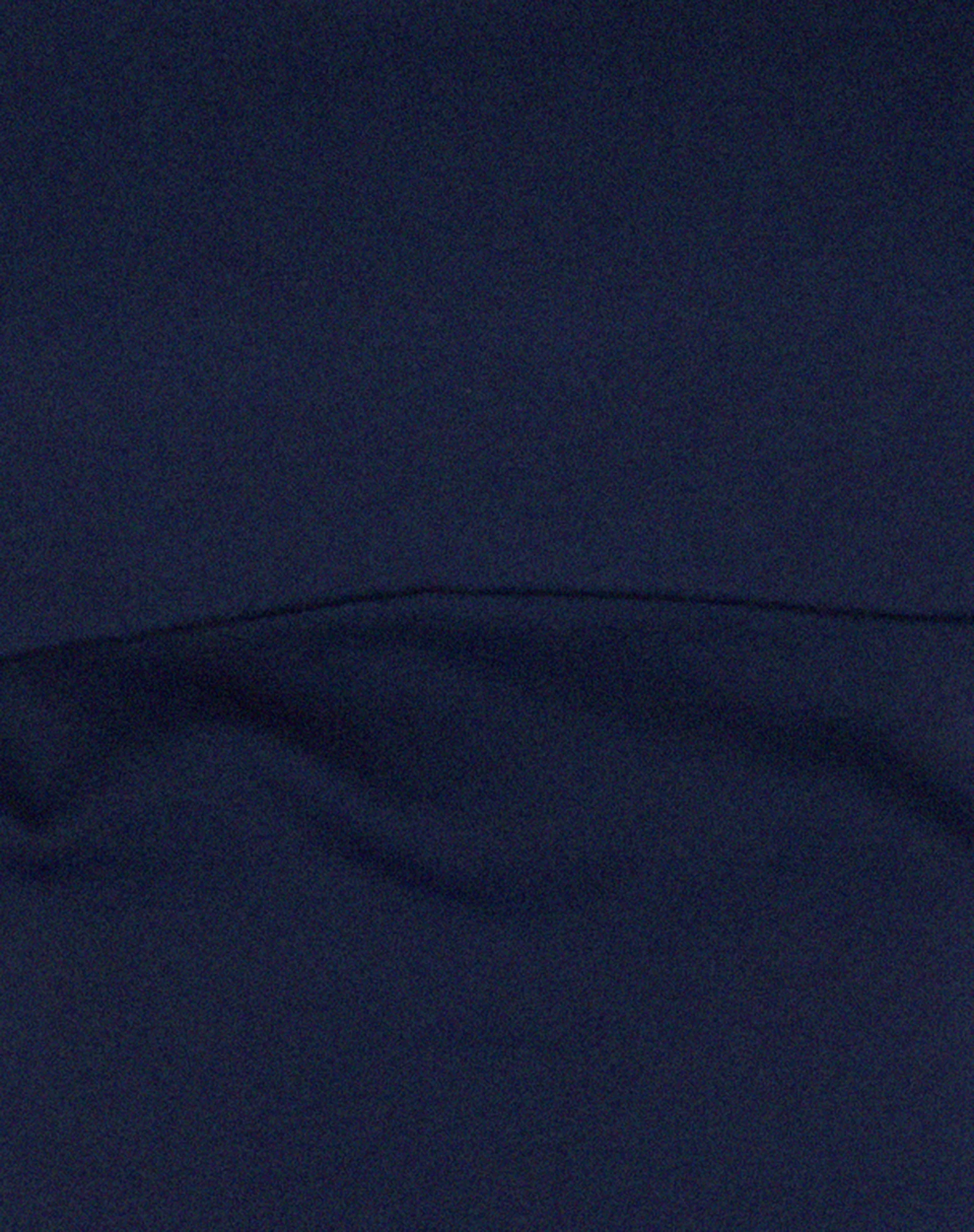 Tenley Crop Top in Satin Midnight Navy Blue - Image 5