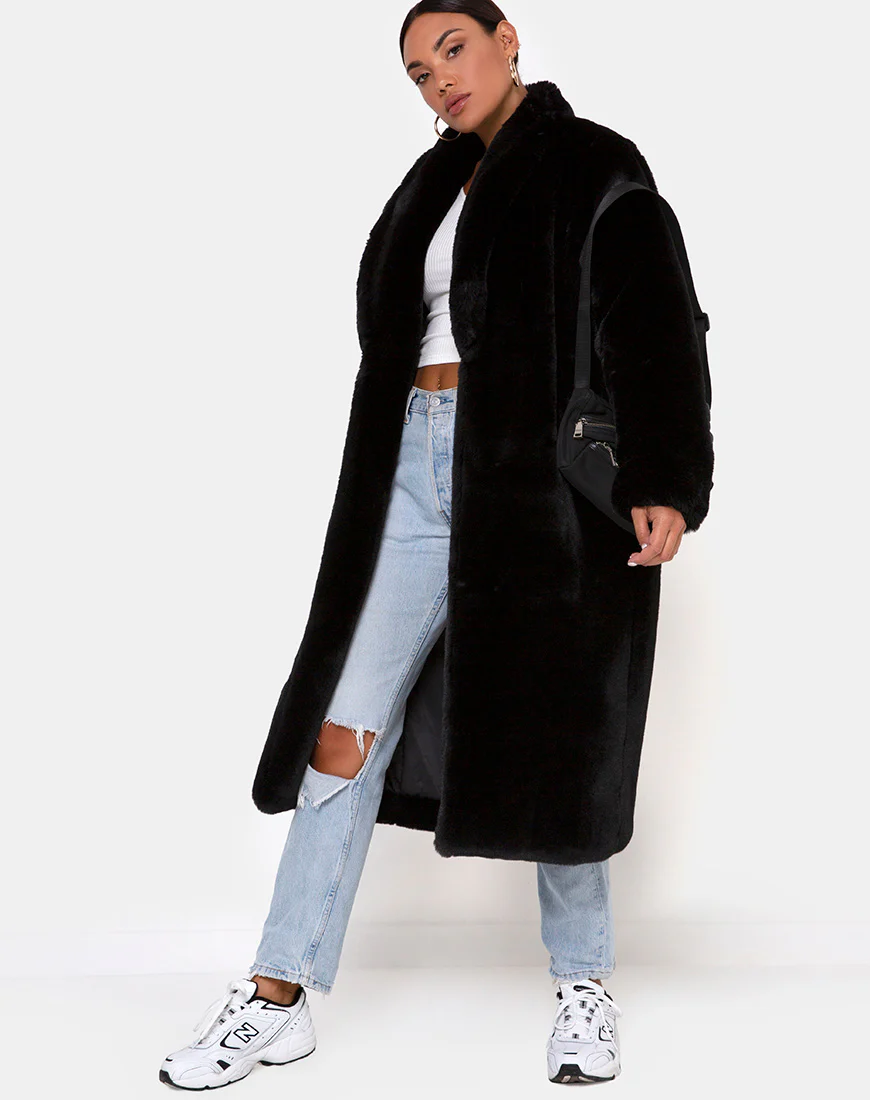 Terence Coat in Black - Image 4