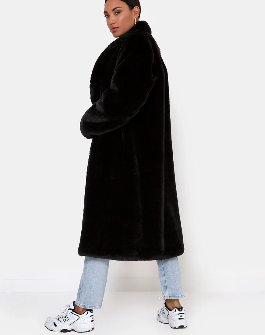 Terence Coat in Black - Image 5
