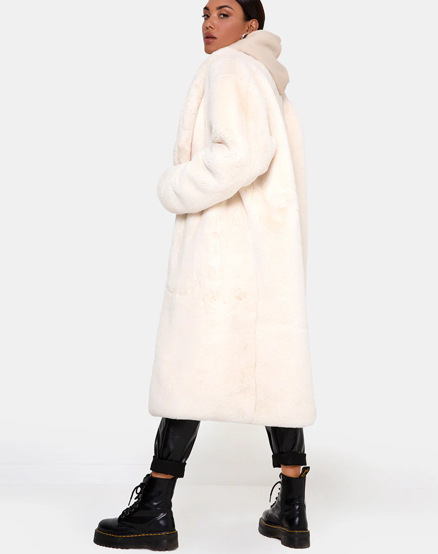 Terence Coat in Ivory - Image 6