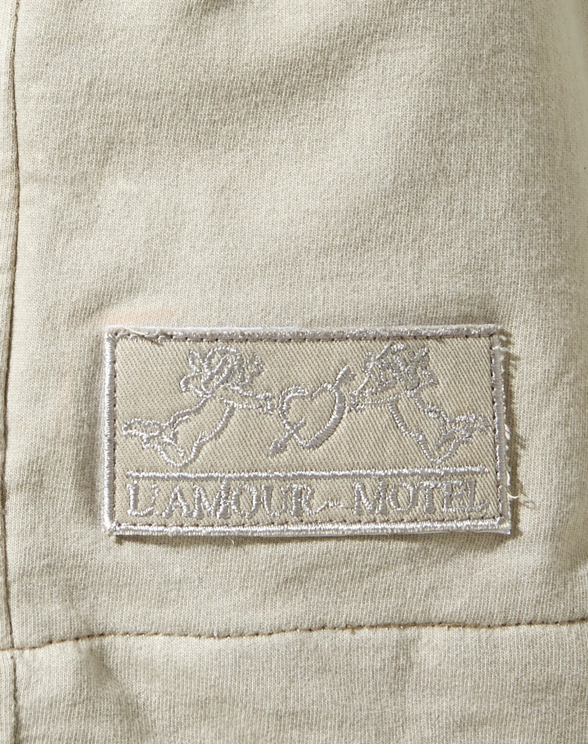 Terry Short in Coconut Milk Cherub L'amour Label Embro - Image 6
