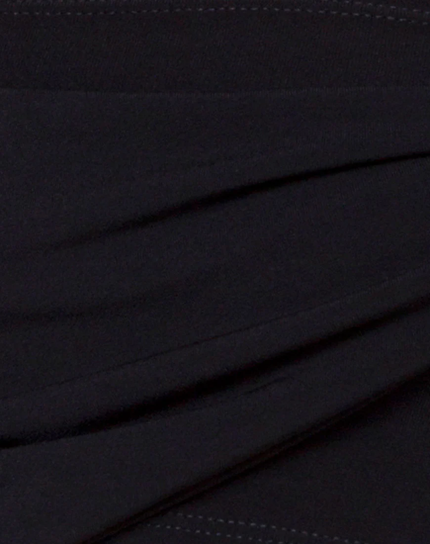 Tetric Crop Top in Black - Image 5