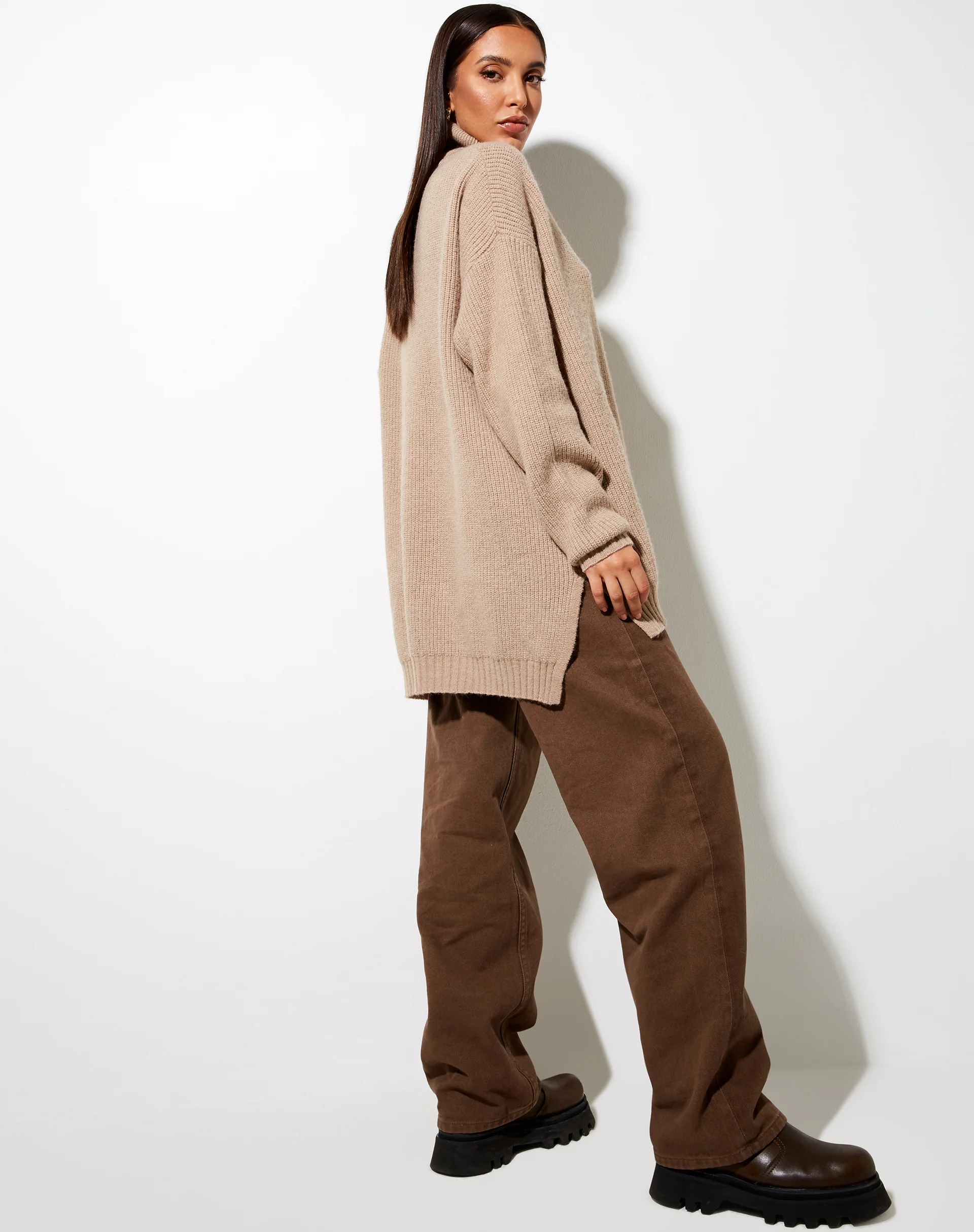 Thach Jumper in Grey Beige - Image 3