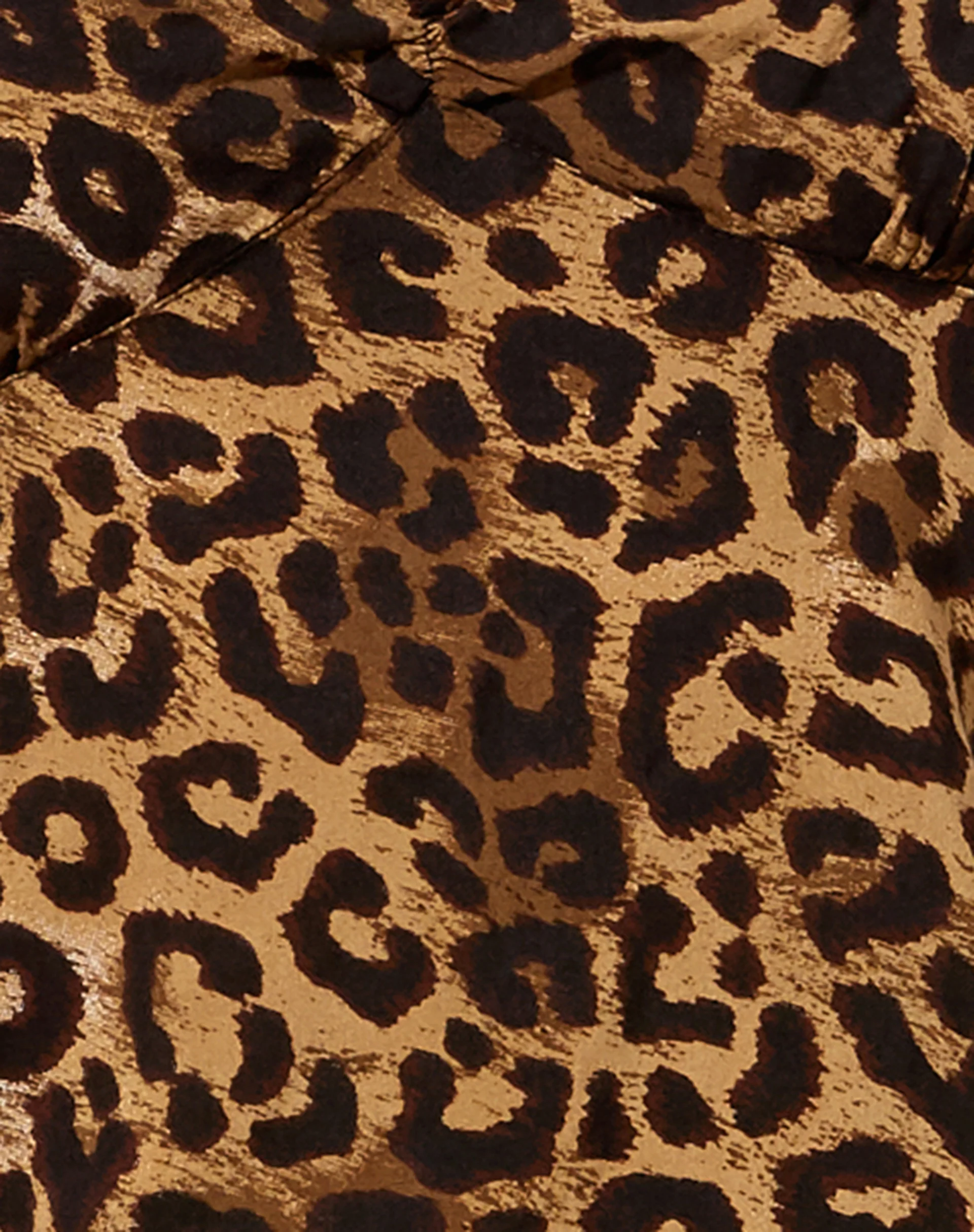 Tielo Mini Dress in Night Leopard Brown - Image 5
