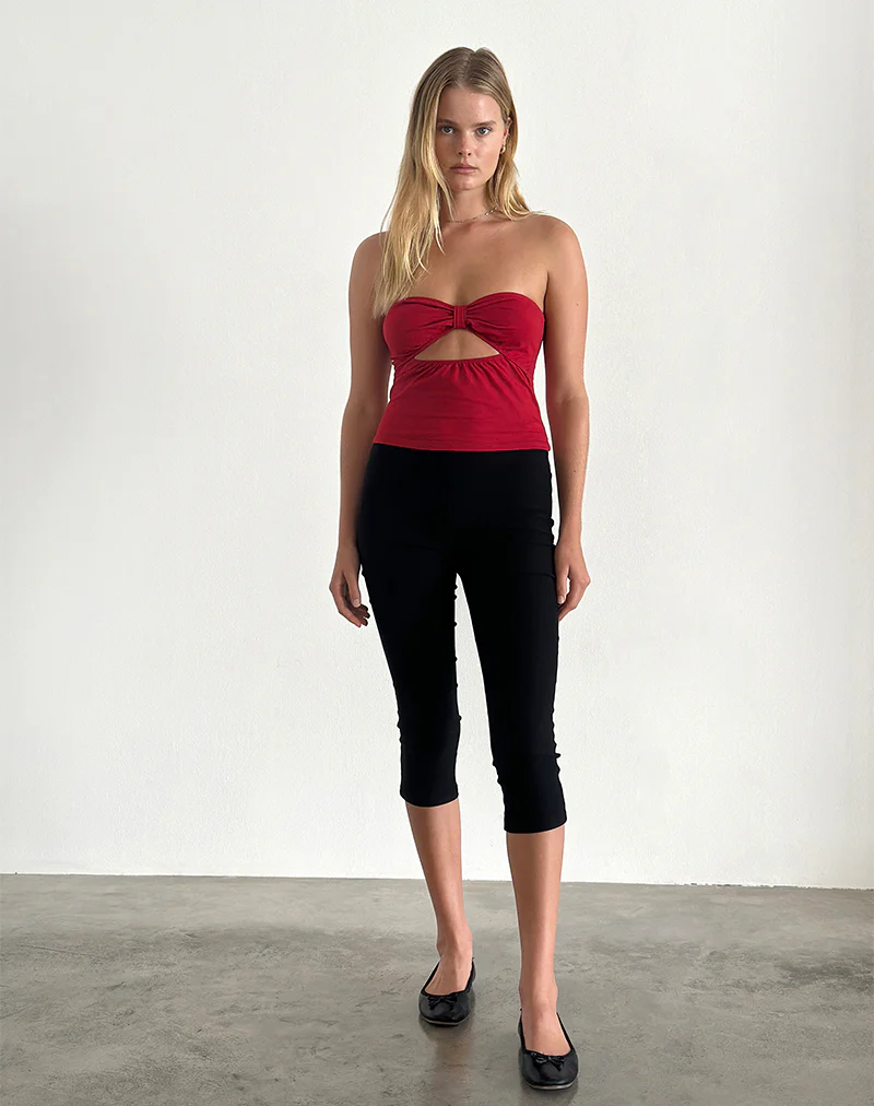 Tifose Twist Front Top in Adrenaline Red - Image 2