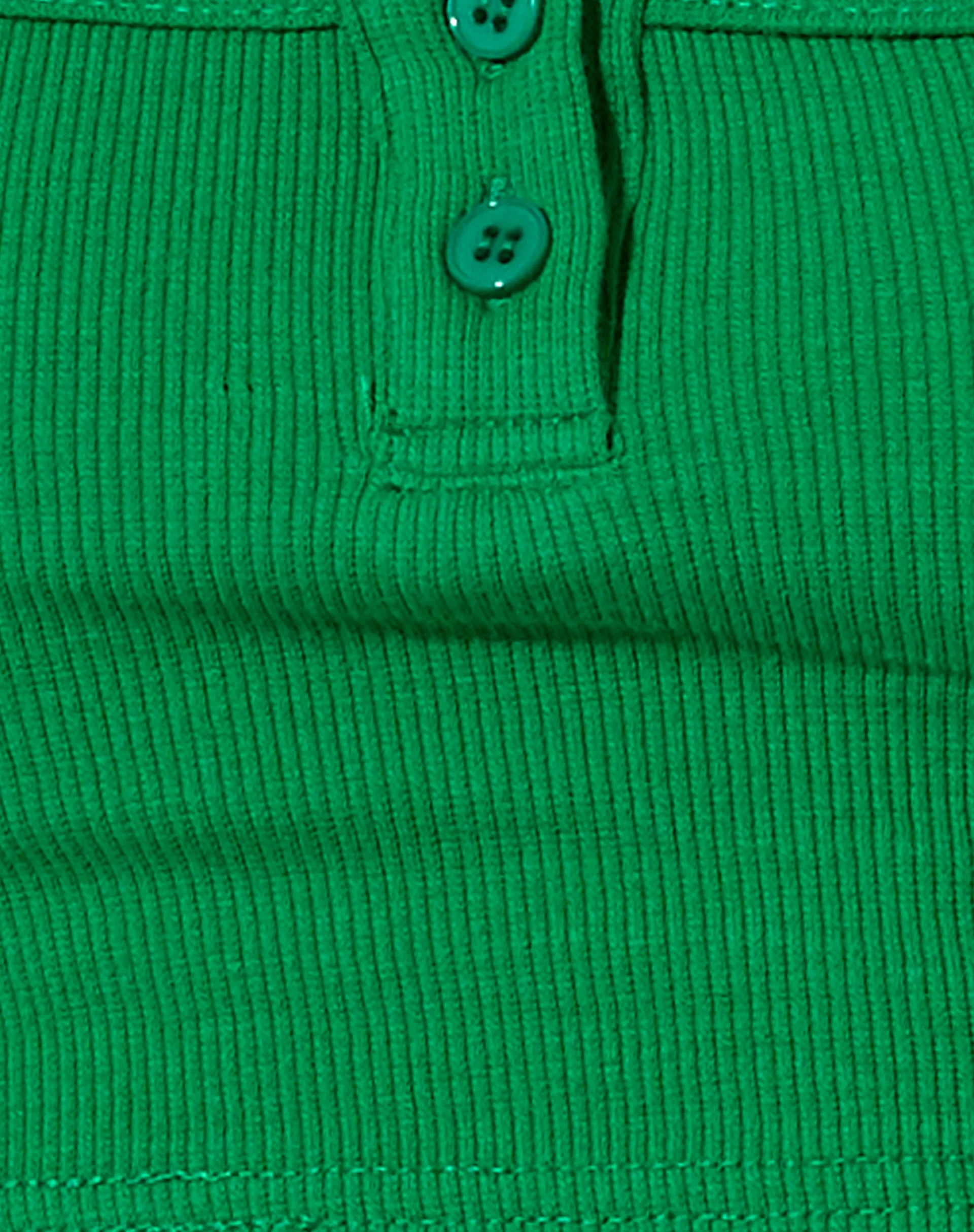 Tila Vest Top in Rib Dark Green - Image 7