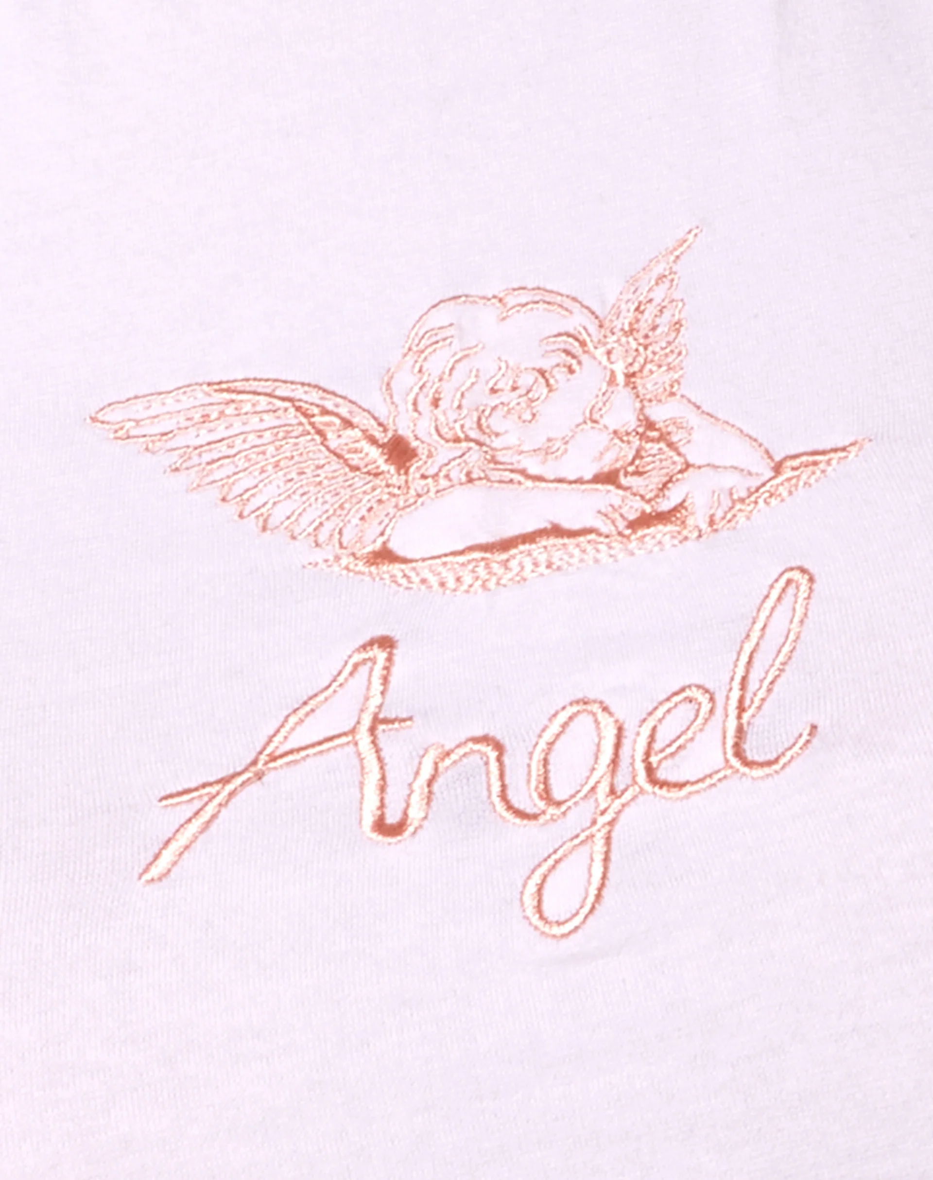 Tindy Crop Top in Blush Pink Angelo 'Angel' Embro - Image 7
