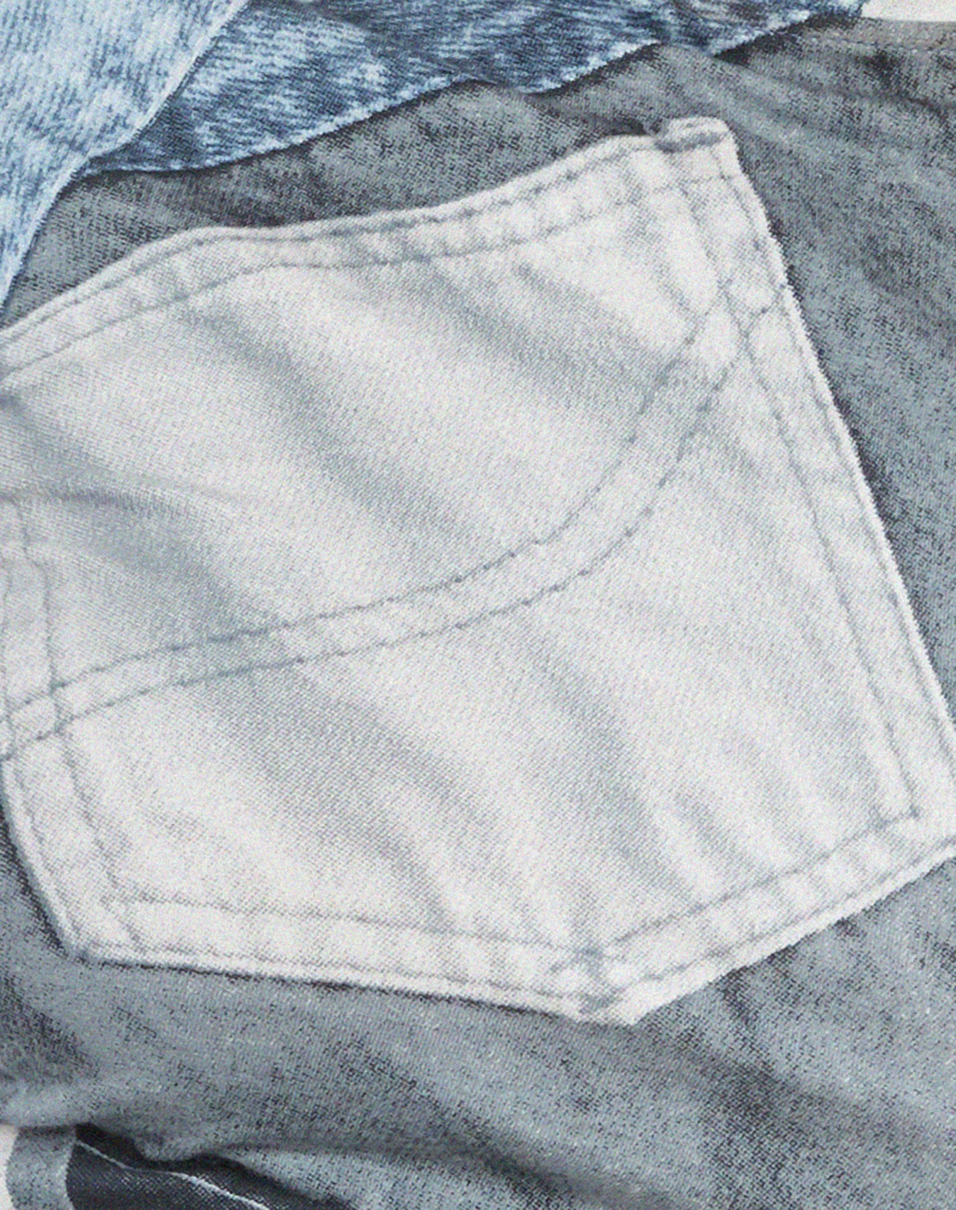 Tiona Top in Denim Pocket - Image 7