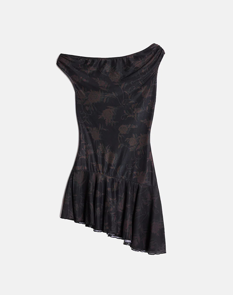 Tohari Mini Dress in Dynamic Rose - Image 5