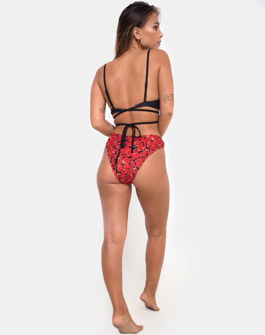 Truman Bikini Top in Chinese Fire Dragon - Image 4