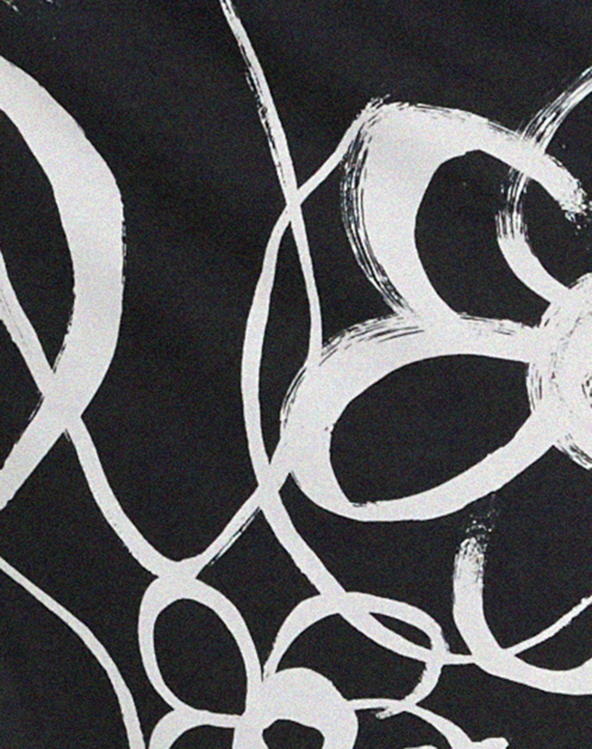 Tsuna Maxi Skirt in Mono Doodle Black - Image 6