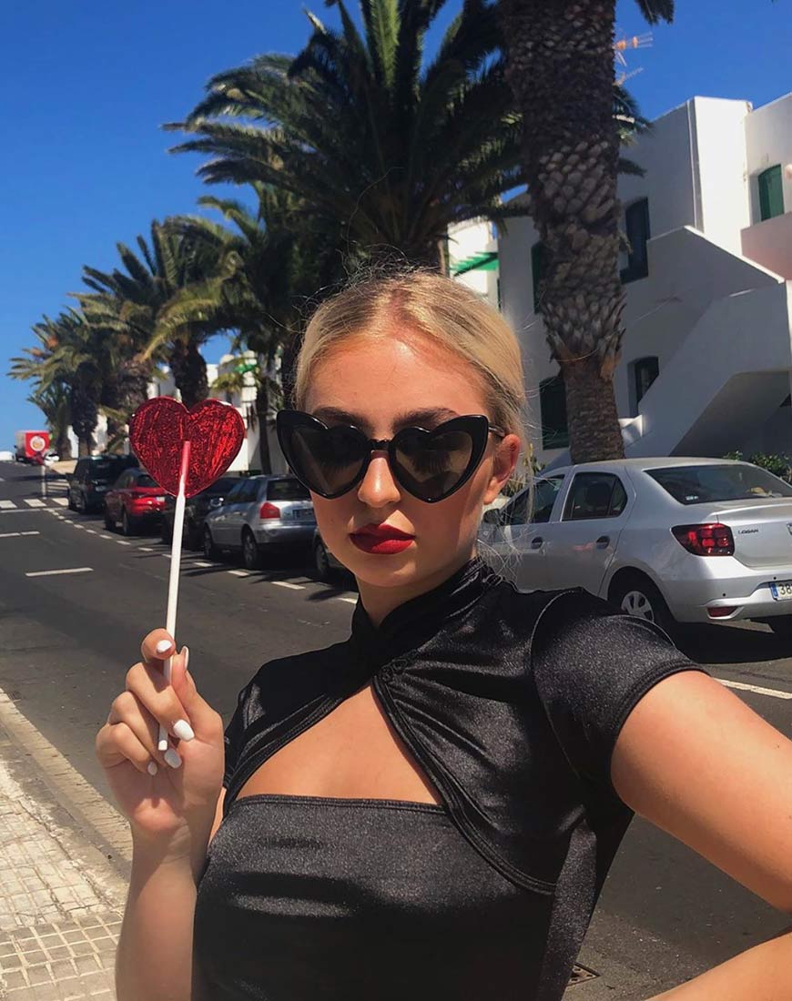 Tuli Bodycon Dress in Satin Black - Image 2
