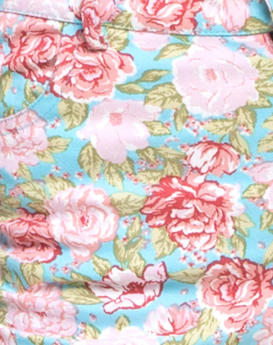 Ultimate Jean in Bloom Floral Blue Base - Image 5