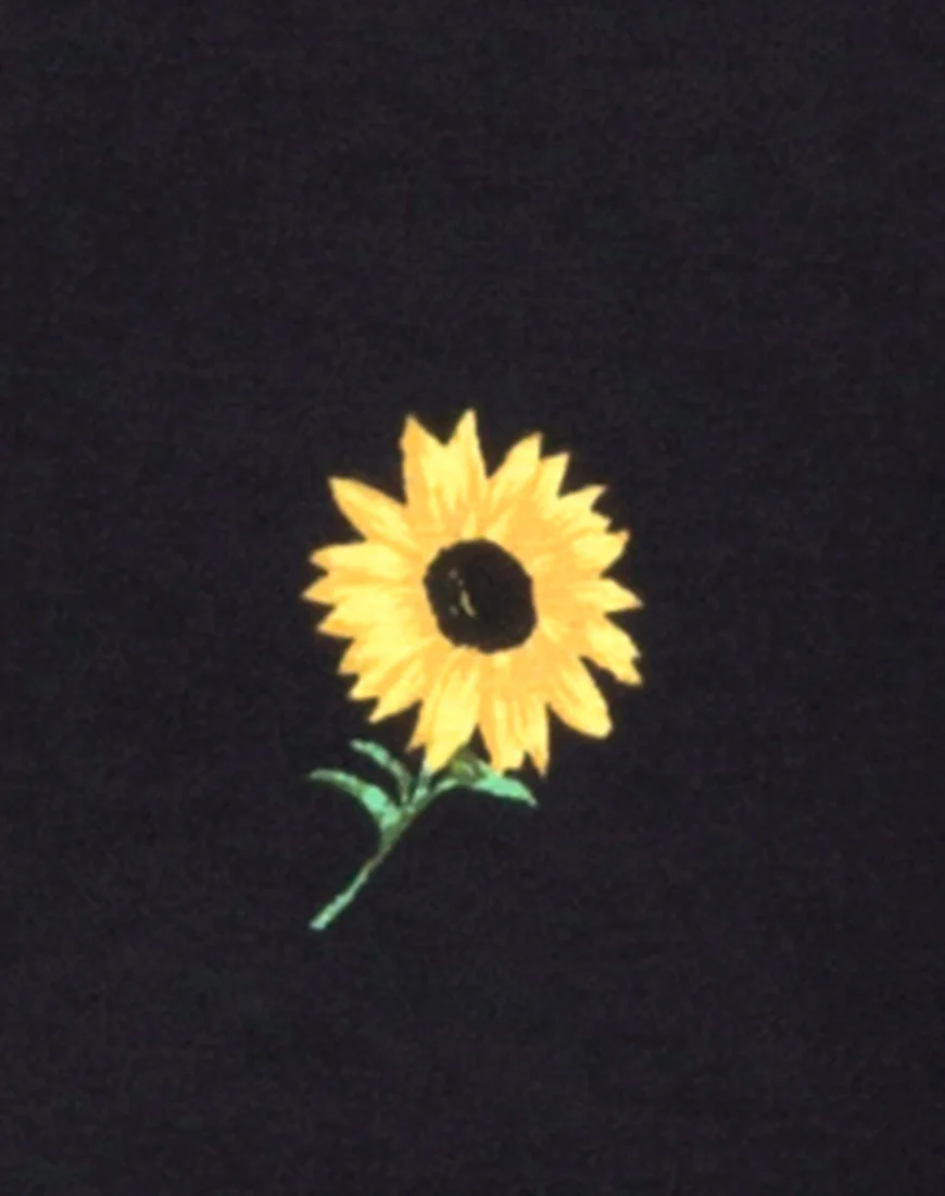 Unitard in Ditsy Sunflower - Image 5