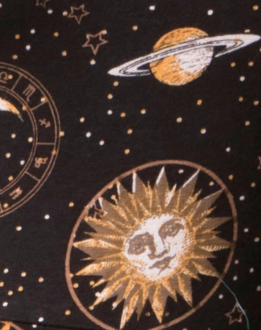 Unitard in Solar System Black - Image 5