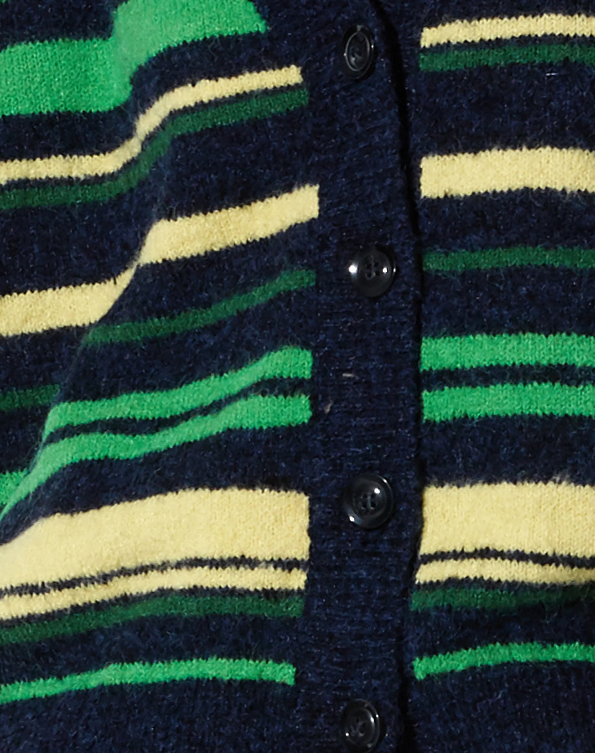 Uriela Cardi in Dark Green Stripe - Image 7