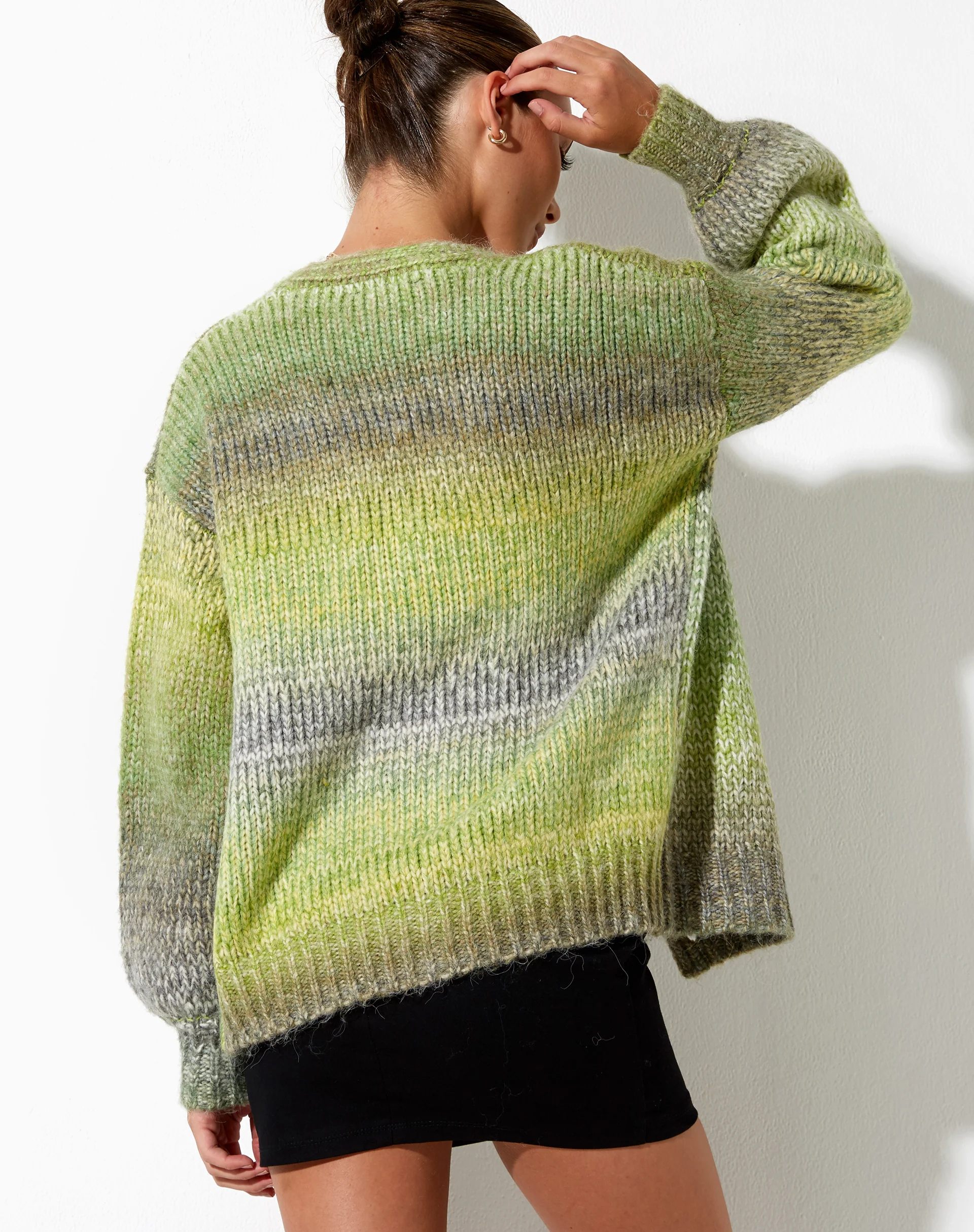 Uriela Cardi in Pastel Green - Image 3