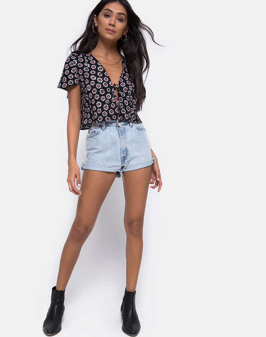 Vaco Blouse in Dancing Daisy - Image 4