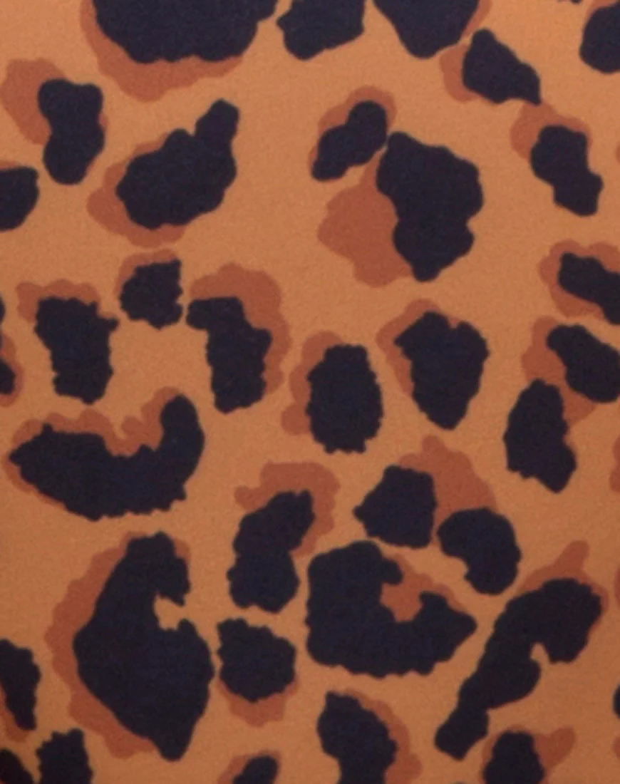 Val Bikini Bottom in Burn Out Leopard - Image 7