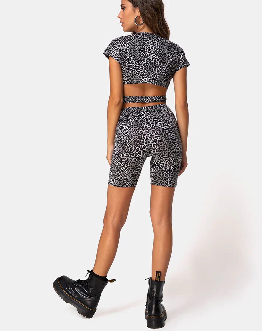 Valiza Cycle Twinset in Rar Leopard Grey - Image 4