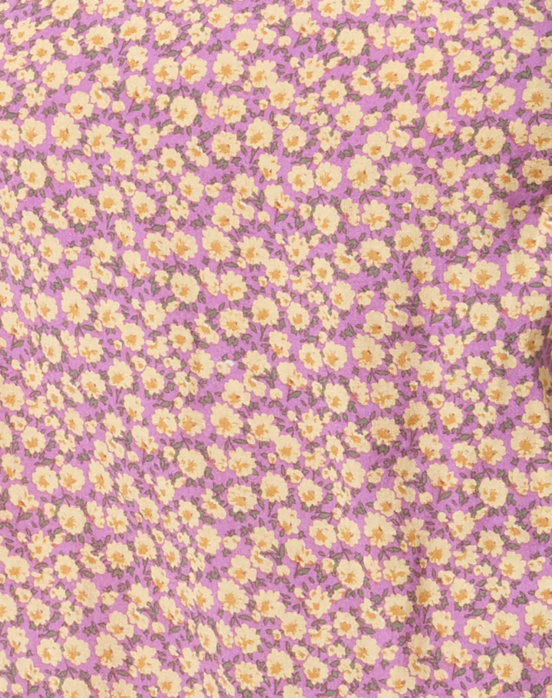 Valkyrie Mini Dress in Flower Fun Lilac Lemon - Image 5