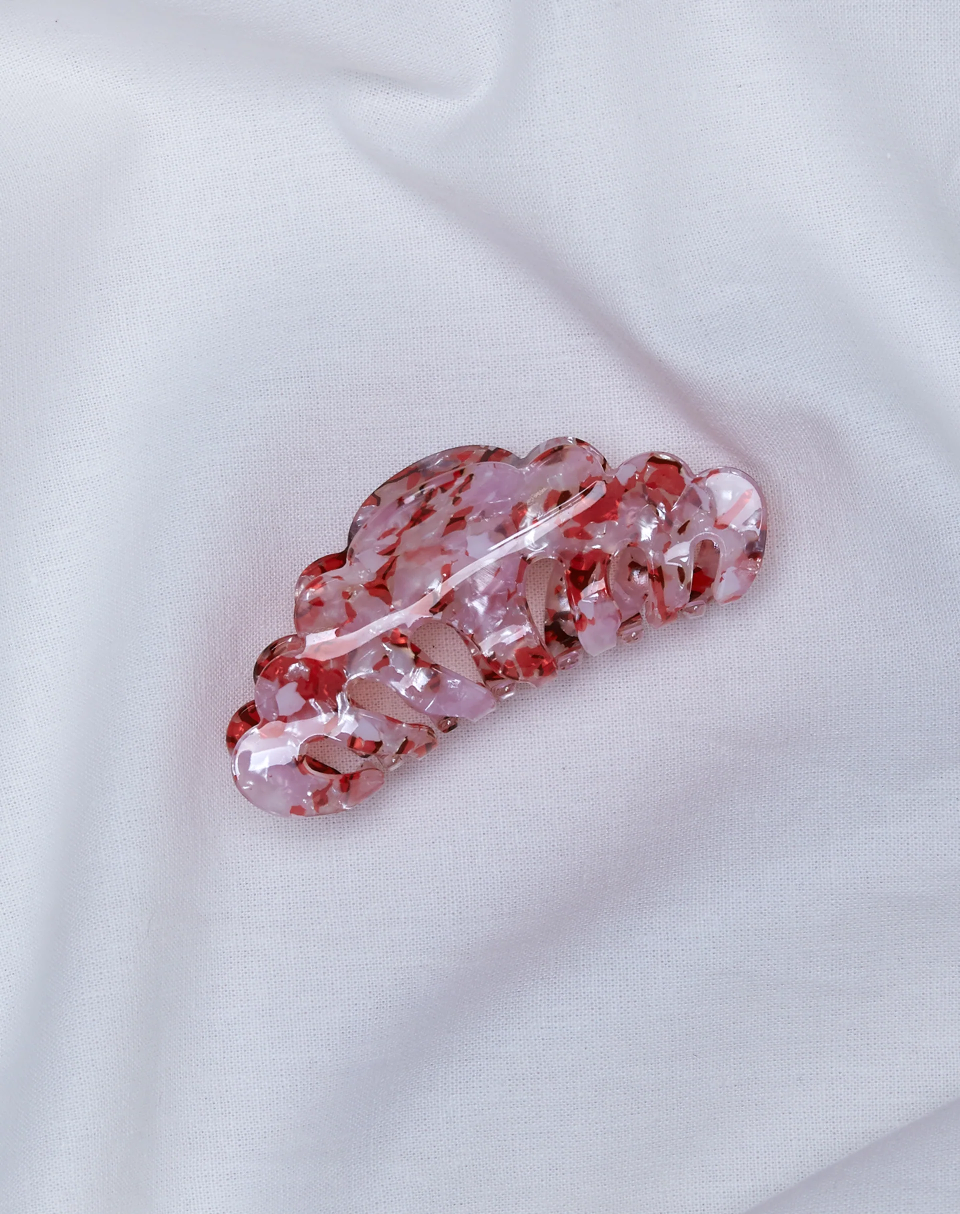 Valvia Hair Claw in Pink Multi - Image 3