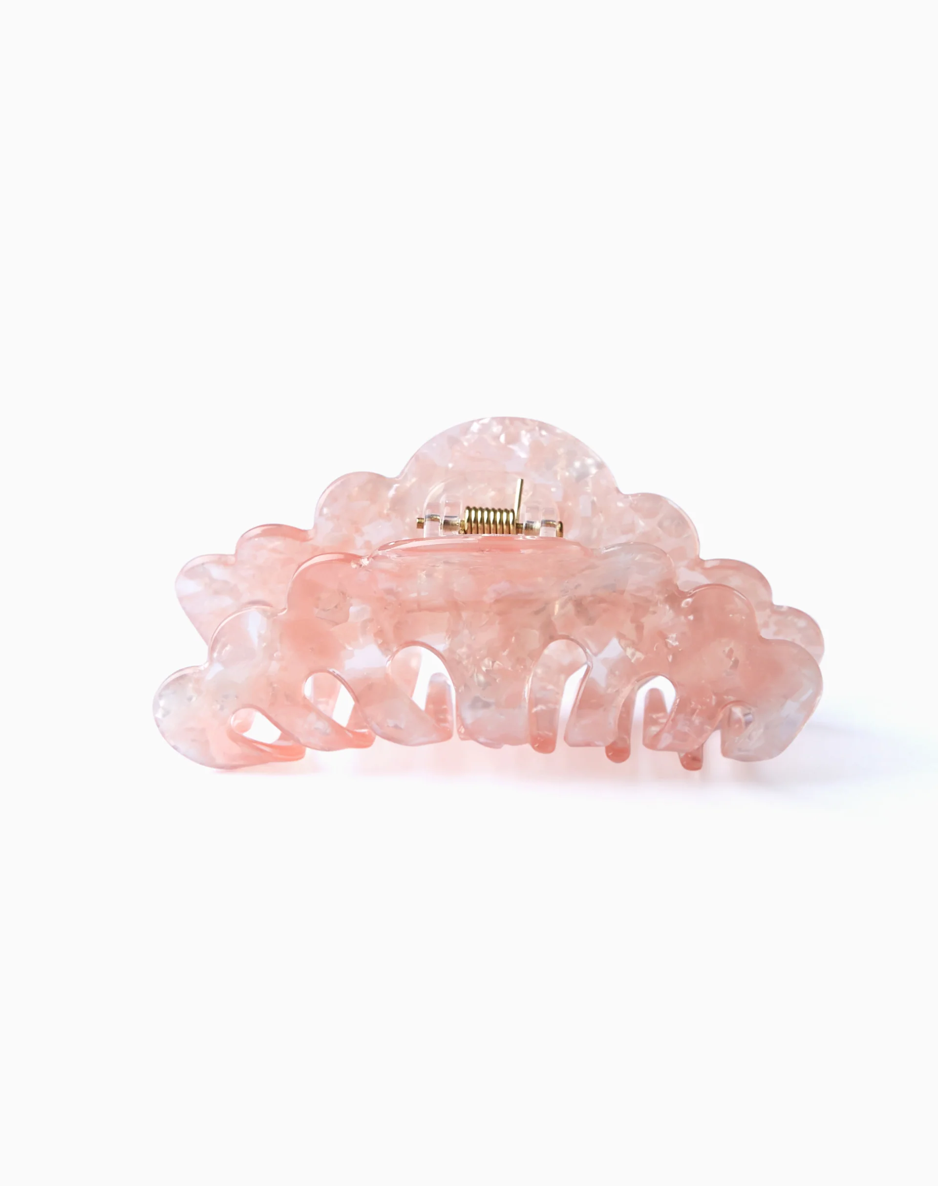 Valvia Hair Claw in Pink Pearl - Image 4
