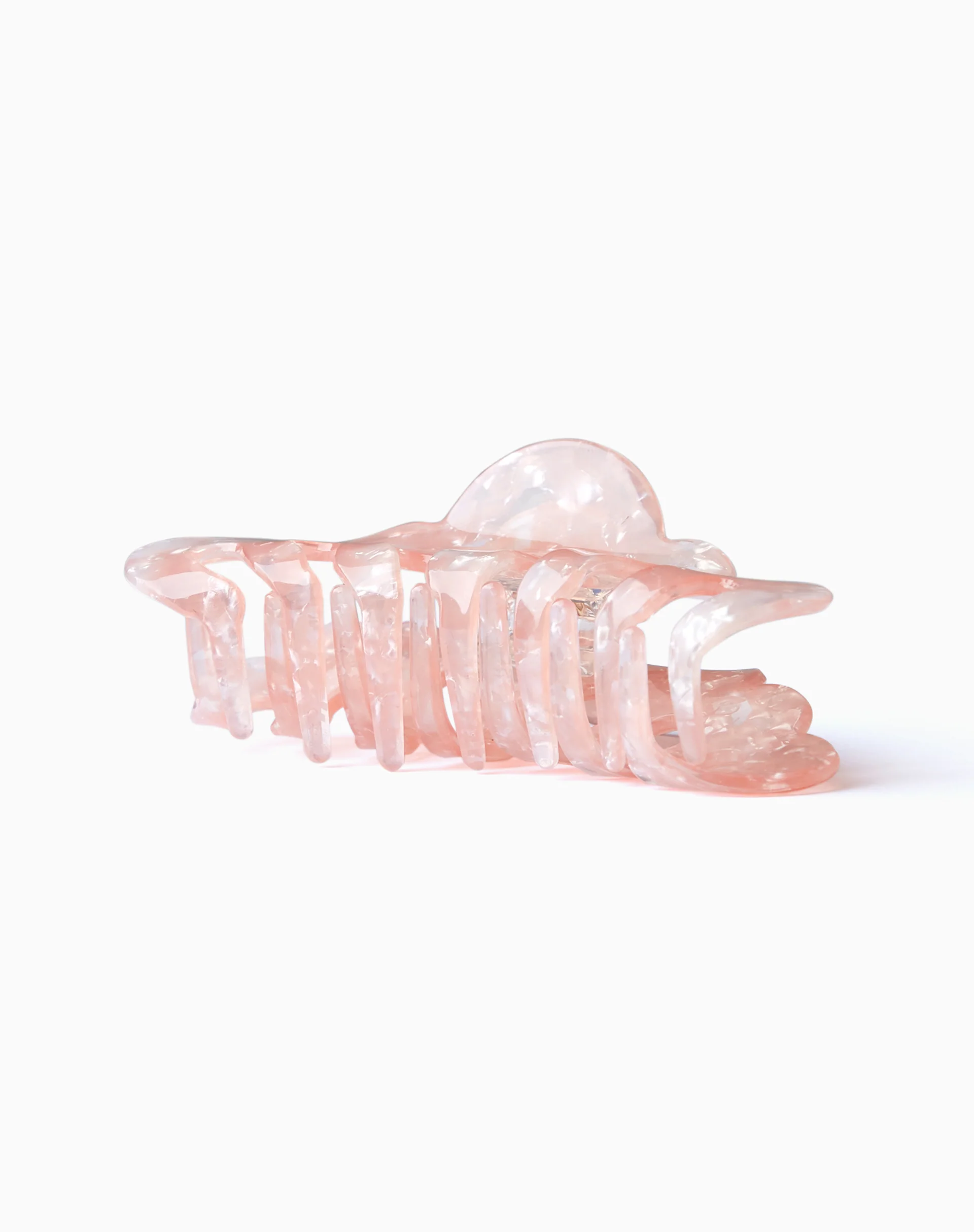 Valvia Hair Claw in Pink Pearl - Image 6