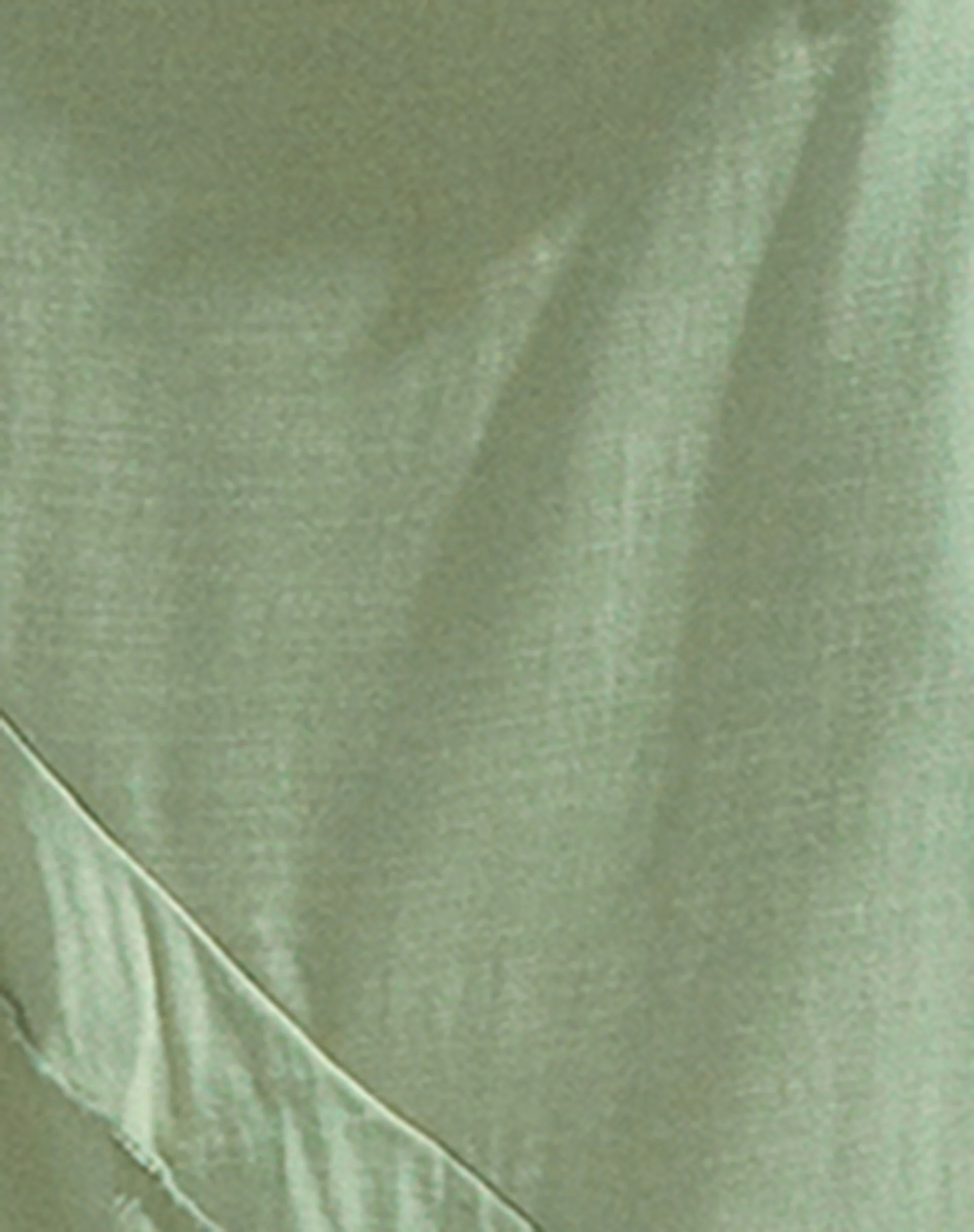 Varena Low Rise Ruffle Maxi Skirt in Mint Sage - Image 7