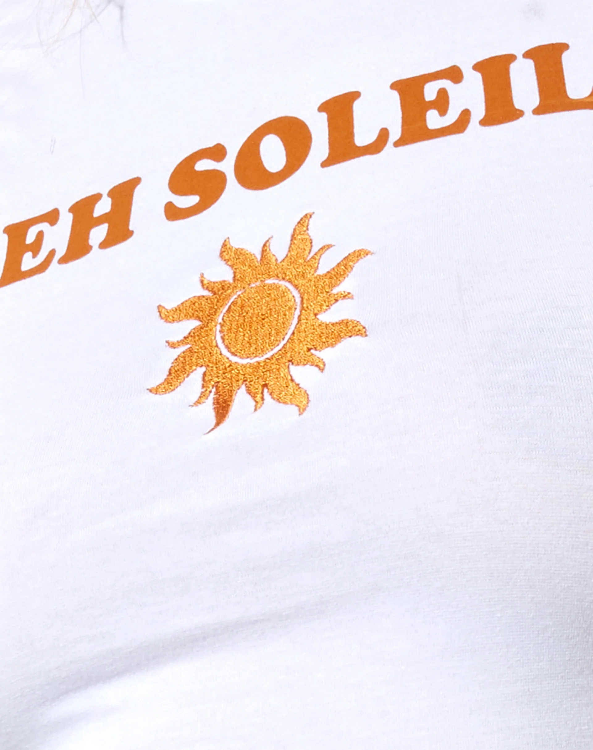Vasque Crop Top in Lycra White Eh Soleil - Image 7