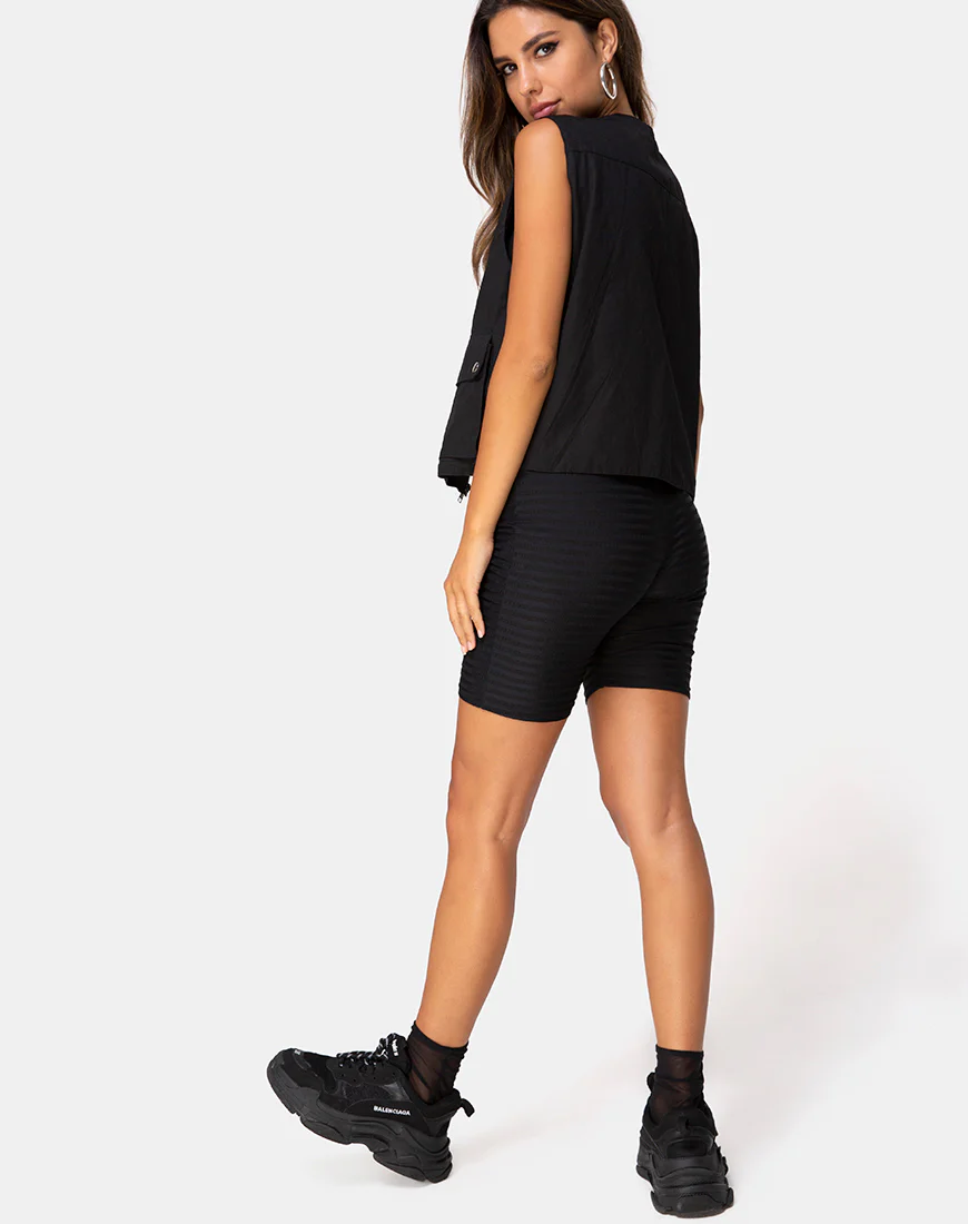 Vest Top Black - Image 4