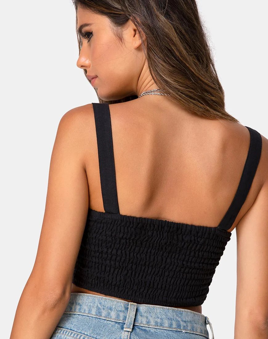 Viben Top in Black - Image 2