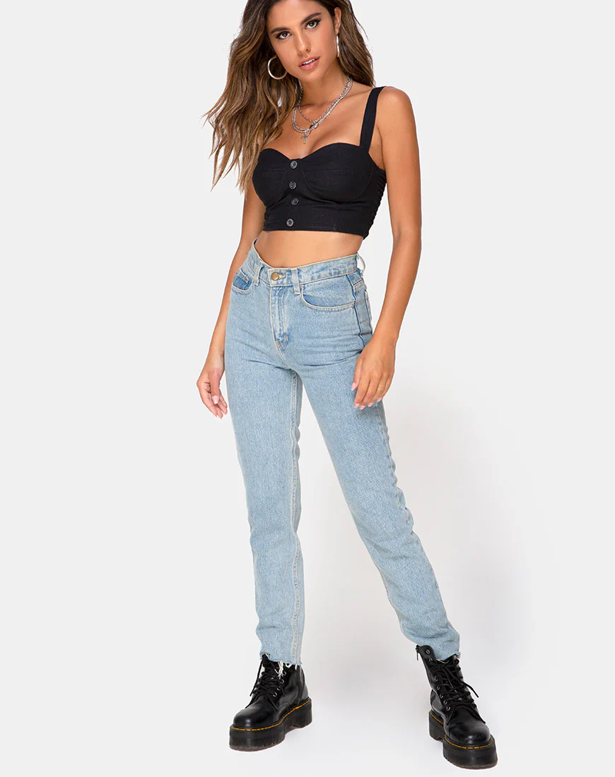 Viben Top in Black - Image 3