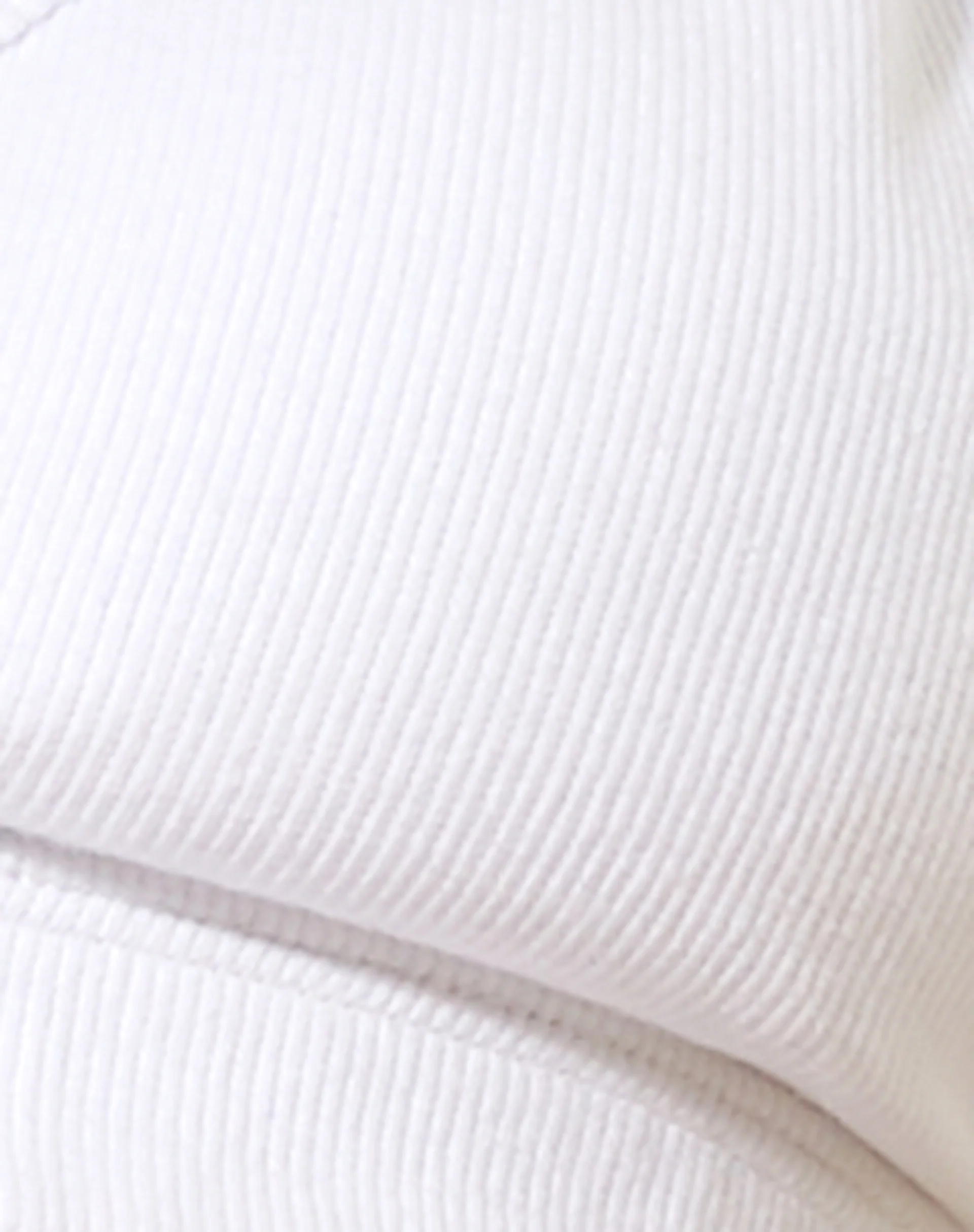 Vidhi Bralet in Rib White Soleil Label Embro - Image 6