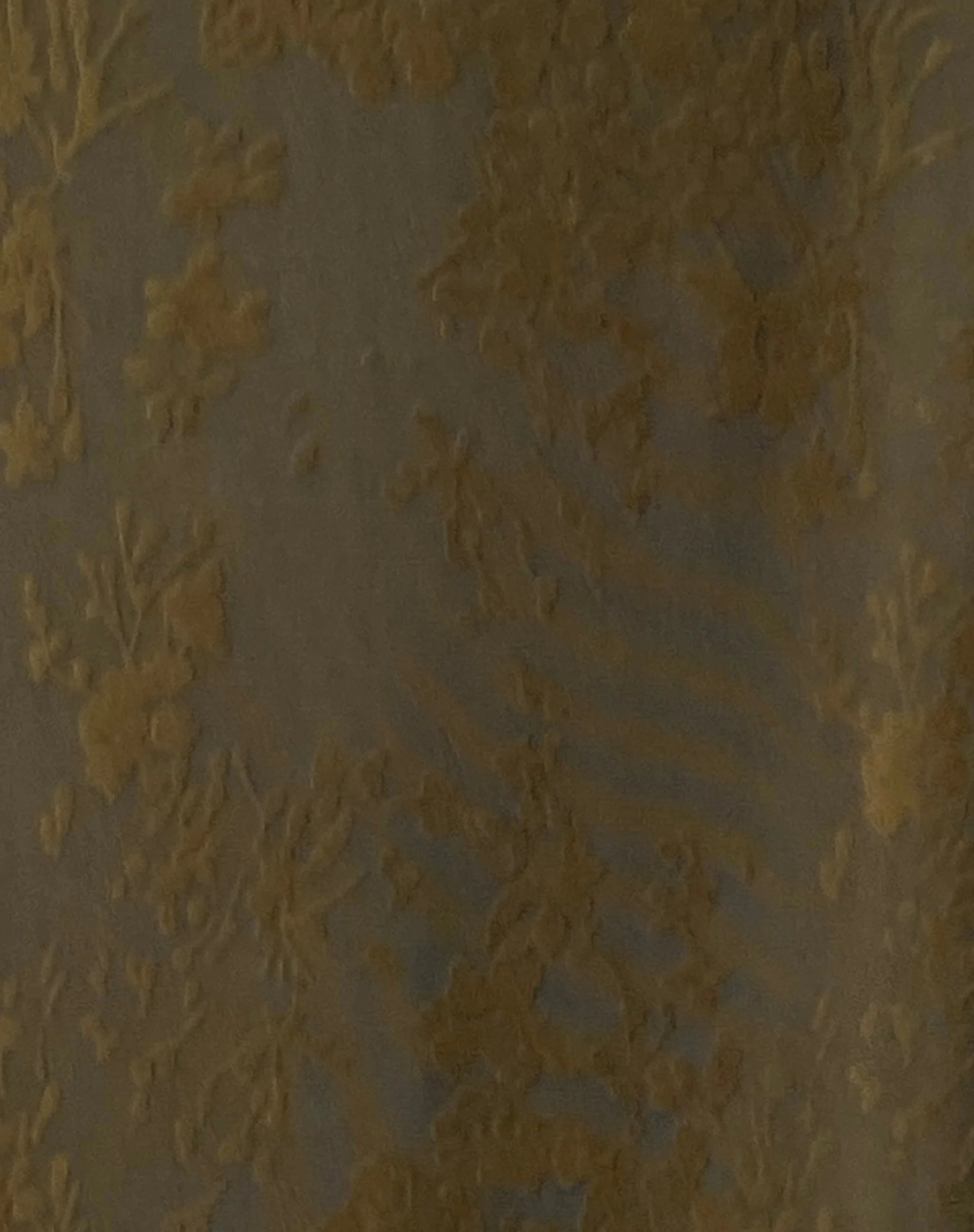 Vilinia Midi Dress in Abstract Botanic Dark Olive - Image 7