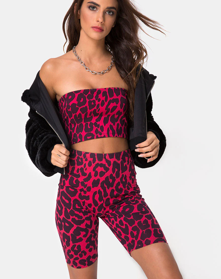 Villy Top in Oversize Jaguar Red - Image 3
