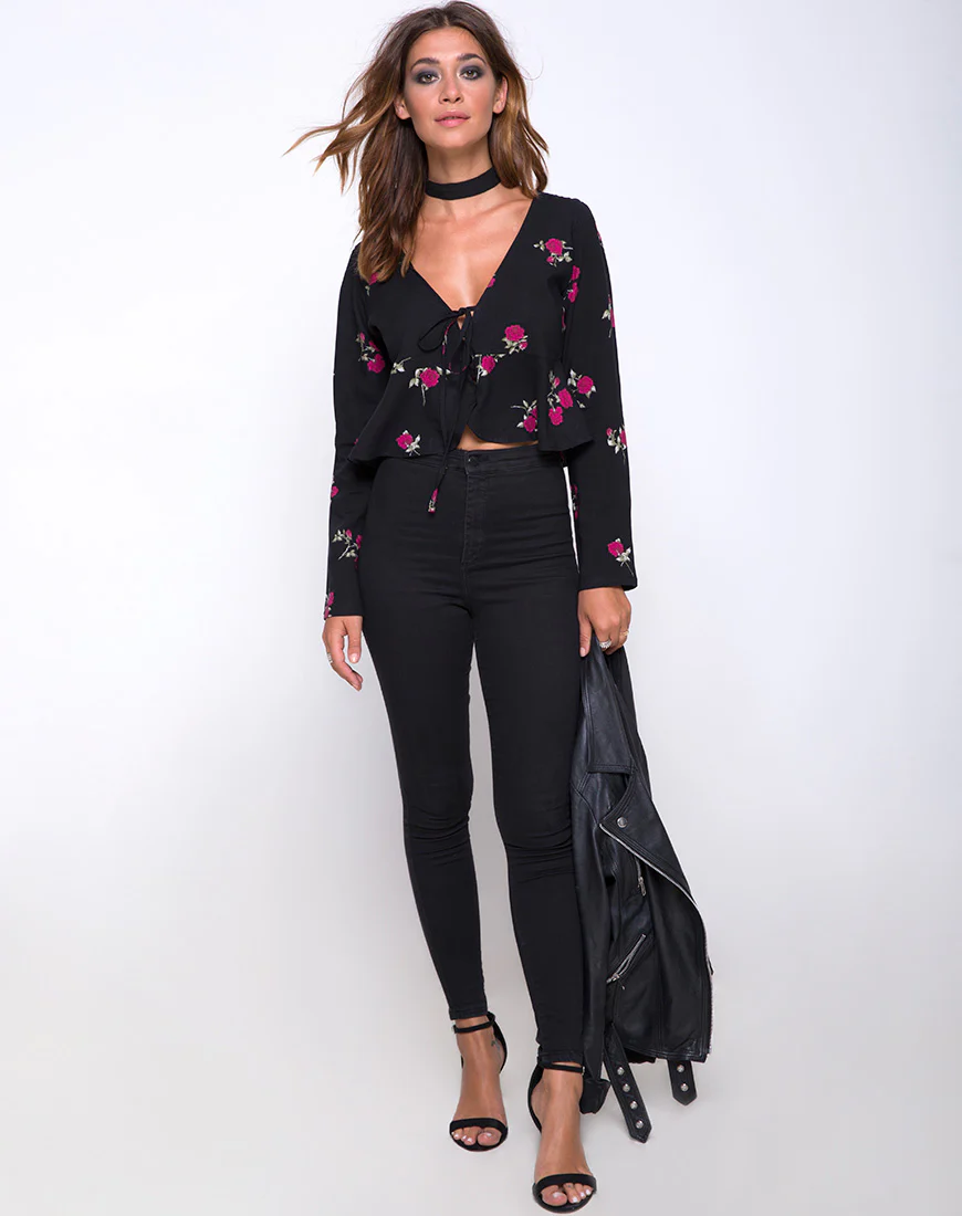Vine Top in Grunge Rose - Image 3
