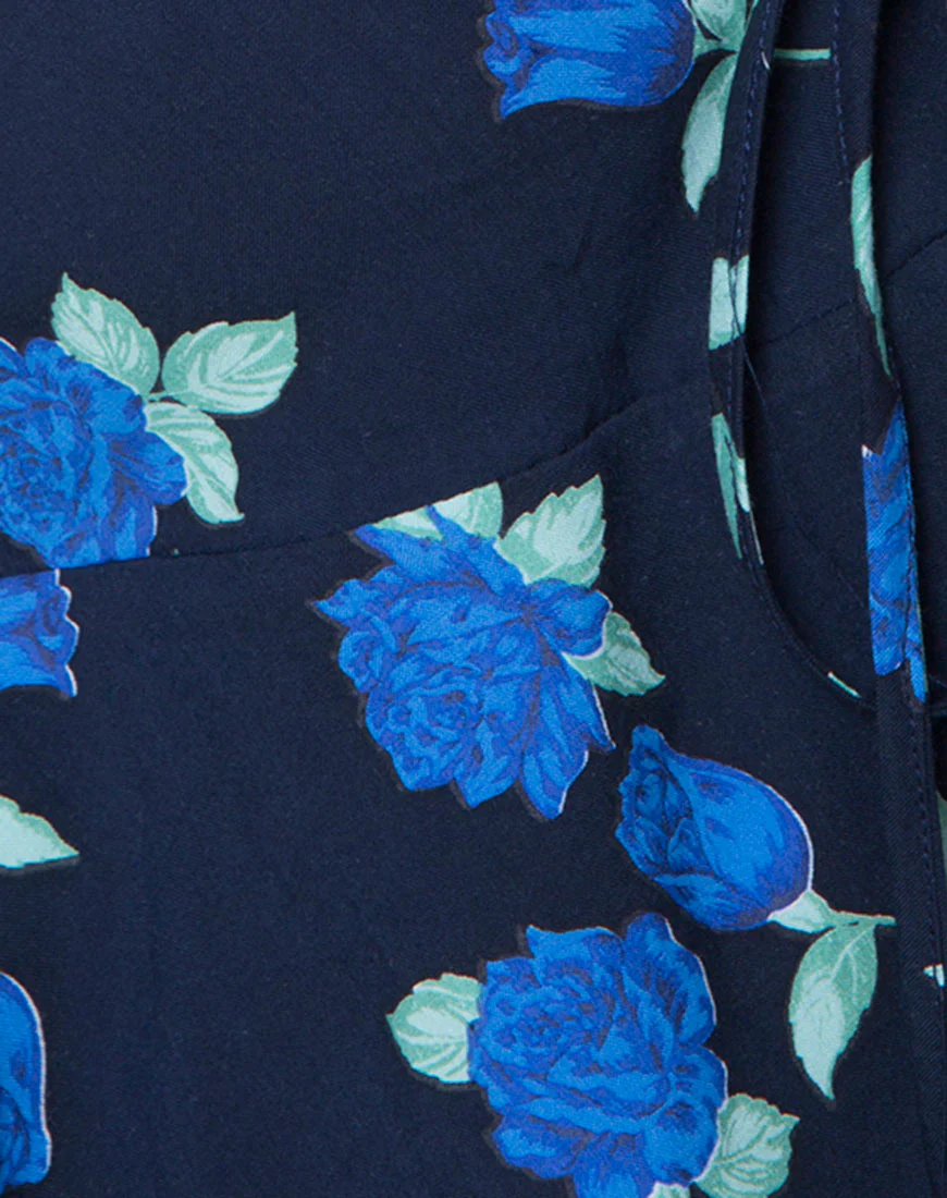 Vine Top in Midnight Blue Rose - Image 5
