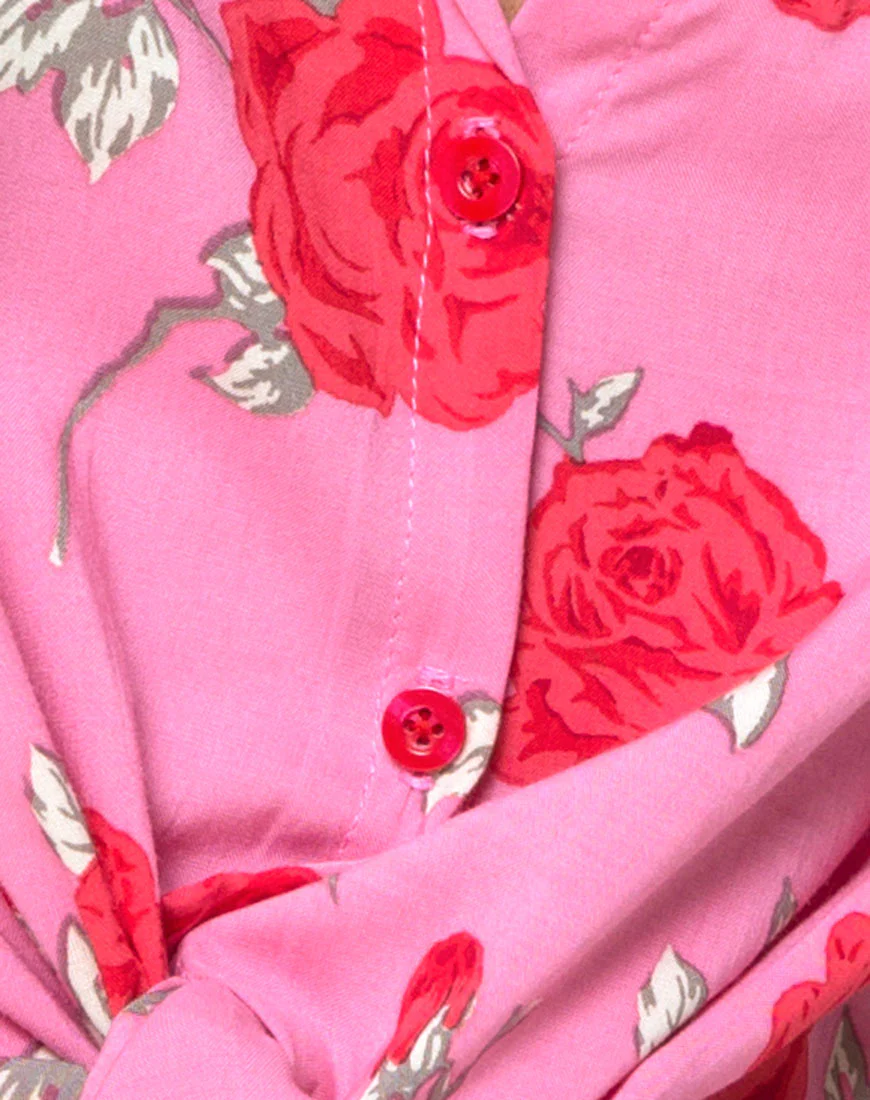 Vual Shirt in Candy Rose - Image 5