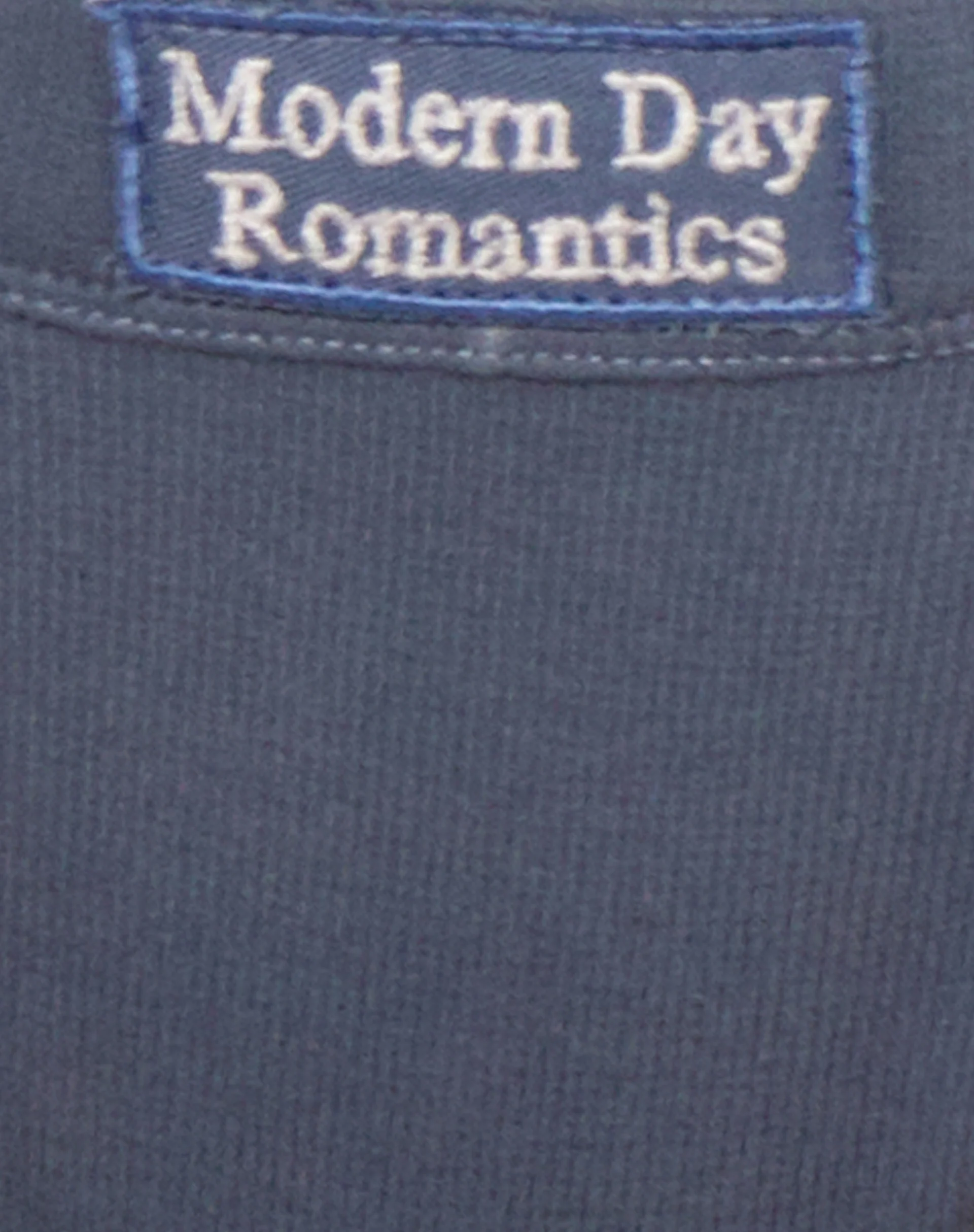 Vyas Pant in Faded Denim Modern Day Romantics Label Embro - Image 6