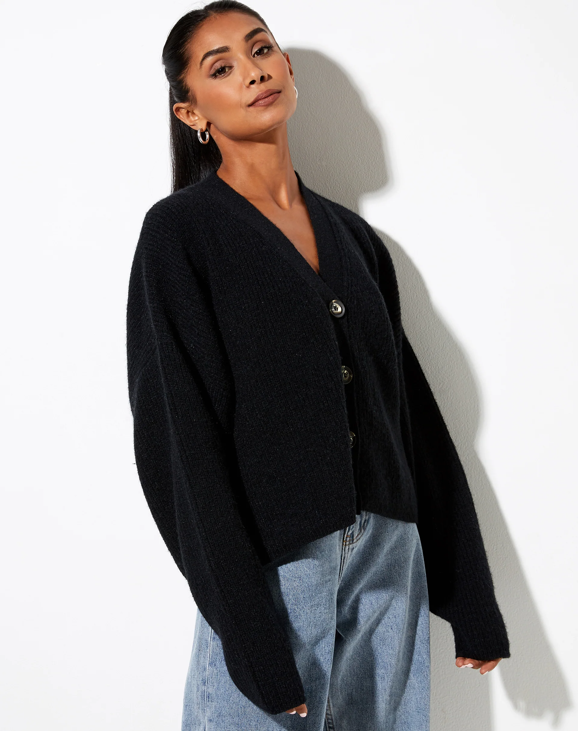 Wallace Cardi in Black - Image 2