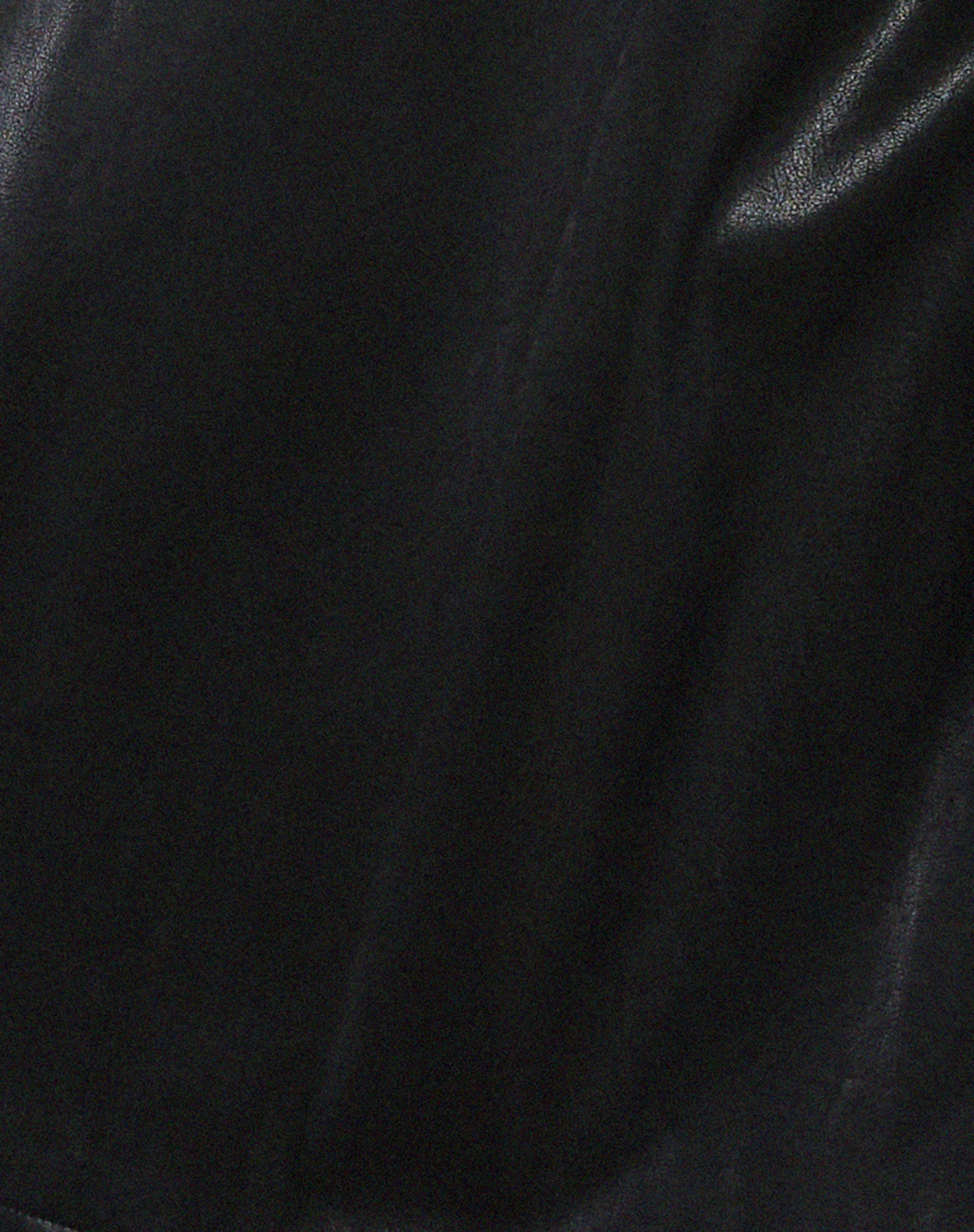 Walta Jacket in PU Black - Image 6