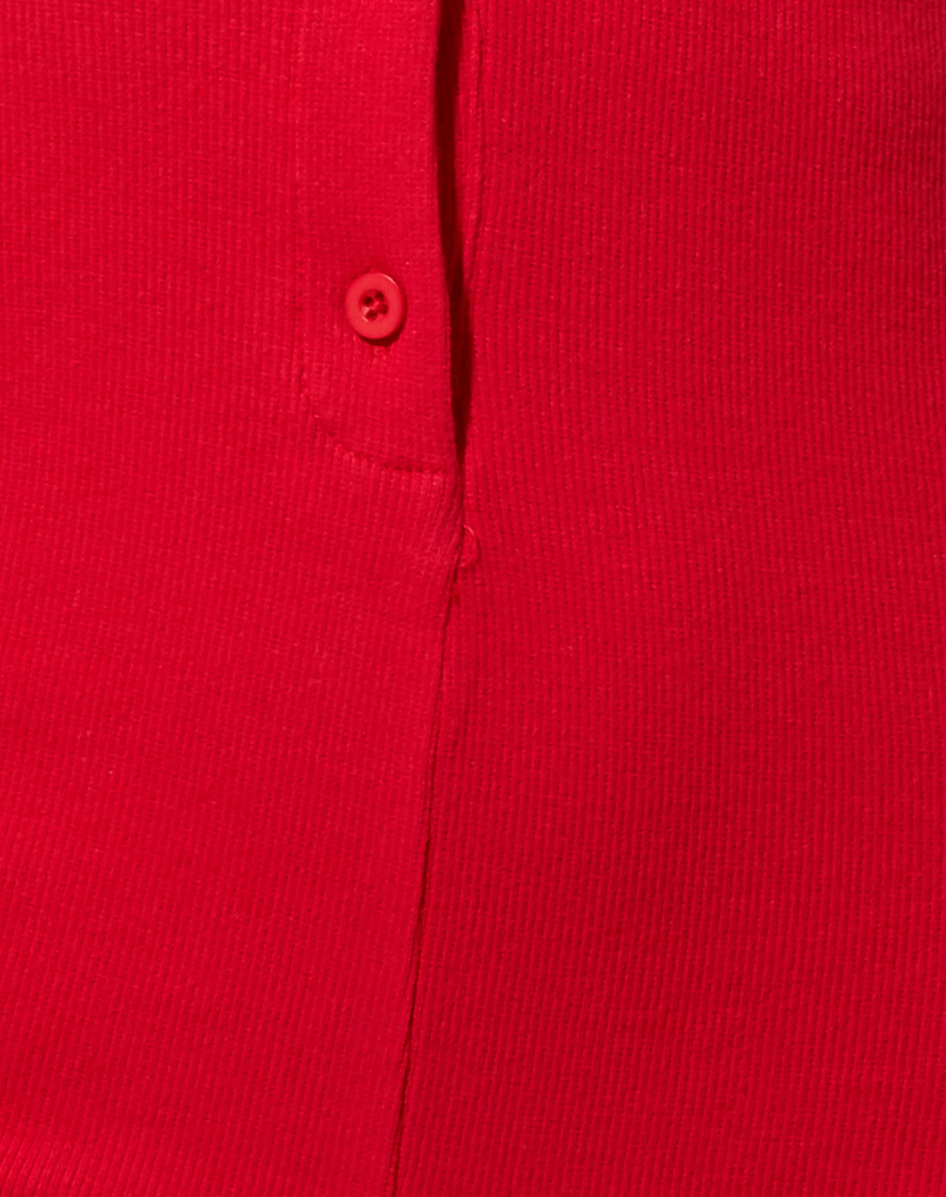 Warna Playsuit in Rib Red - Image 6