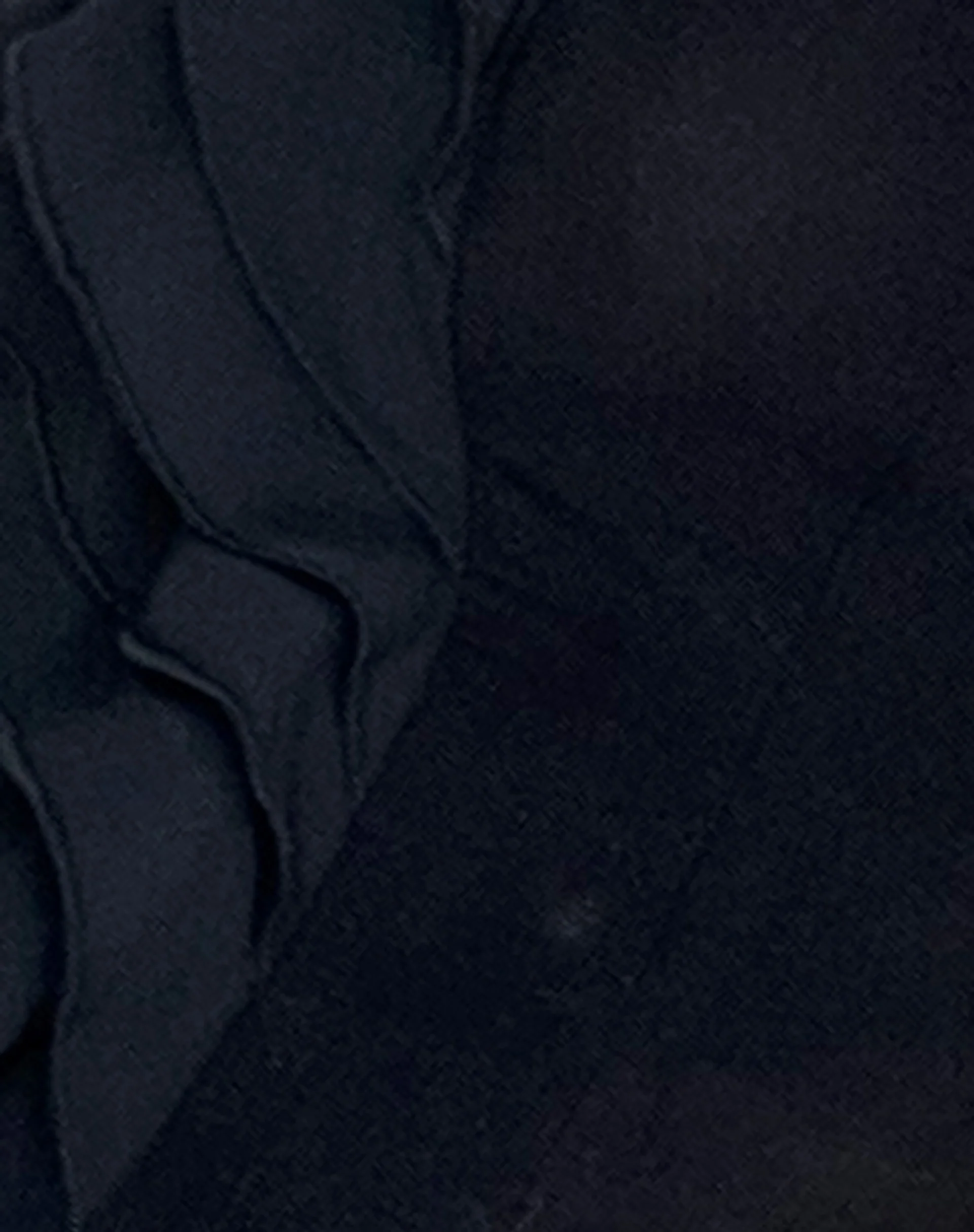 Wayan Ruffle Bandeau Top in Black - Image 6