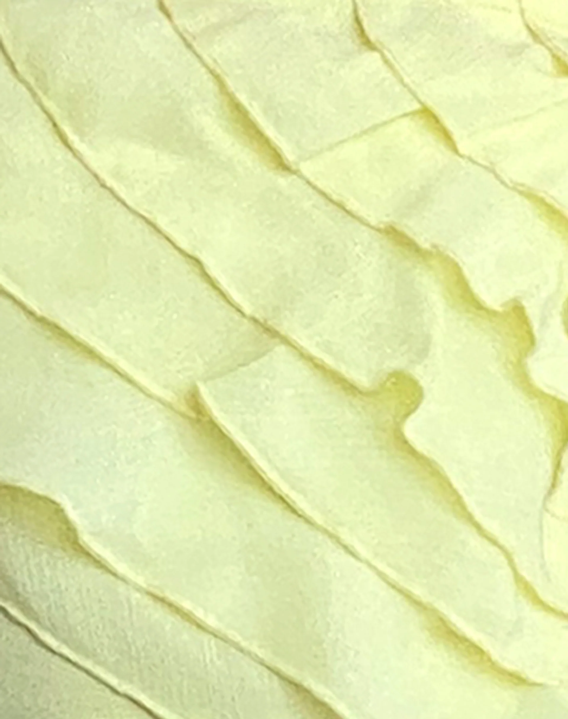 Wayan Ruffle Bandeau Top in Pale Yellow - Image 6