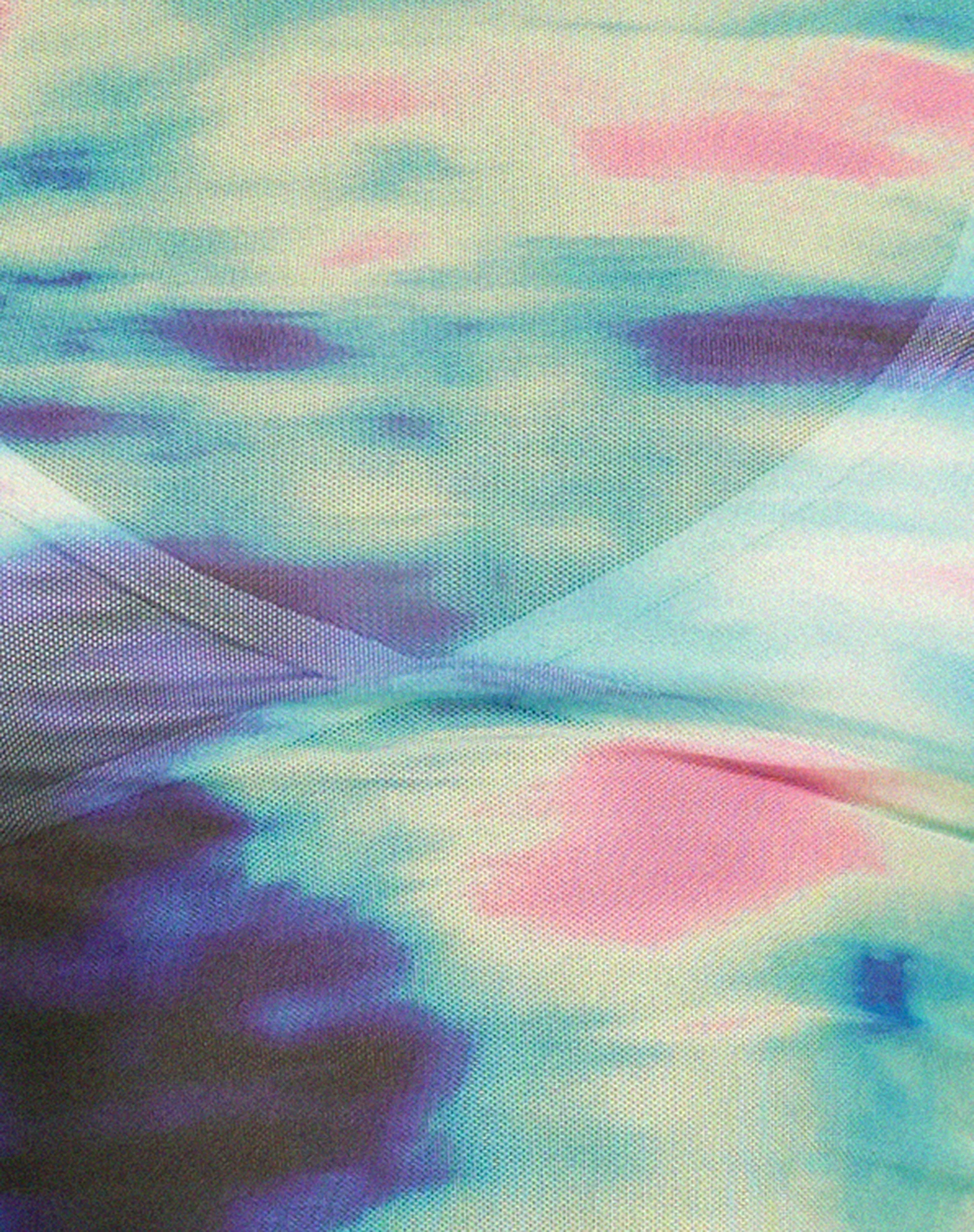 Wityra Crop Top in Multi Blur Orb Navy - Image 6